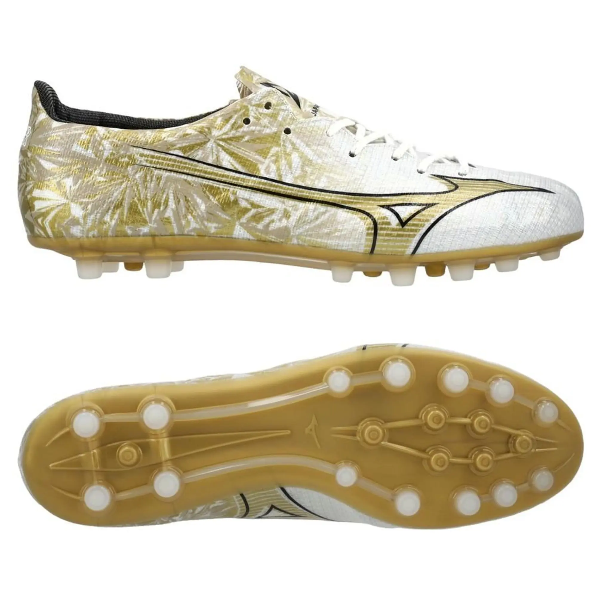 Mizuno Alpha Made In Japan Ag Prism Gold - ['White']