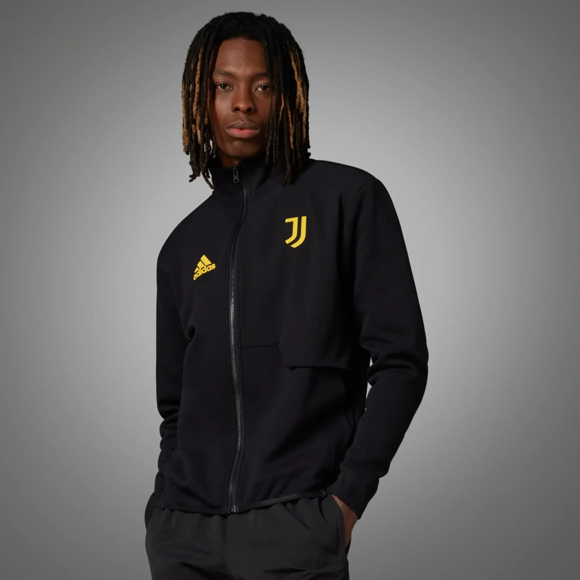 adidas - Juventus Anthem Home Jacket Official 2023 / 24
