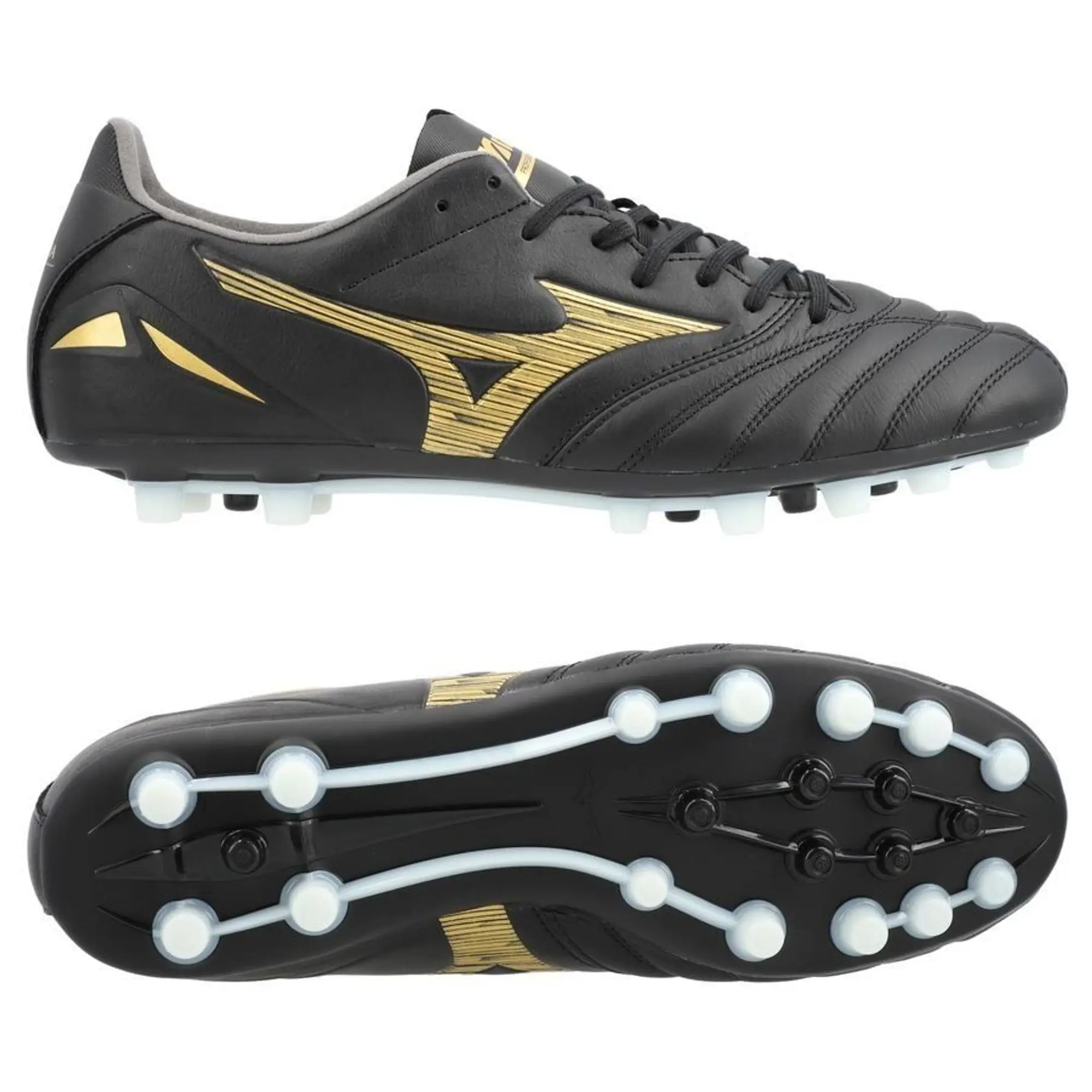 Mizuno Morelia Neo Iv Pro Ag Aurum Black P1GA2335 50 FOOTY.COM