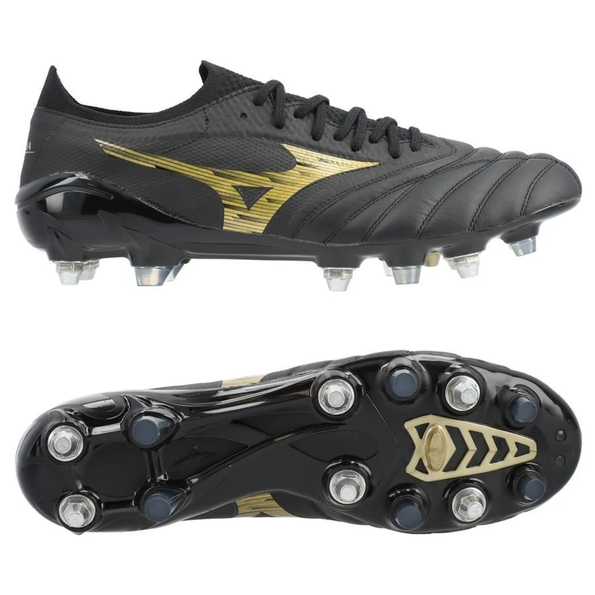 Mizuno Morelia Neo Iv Elite Sg Aurum -/Gold/Black - ['Black']