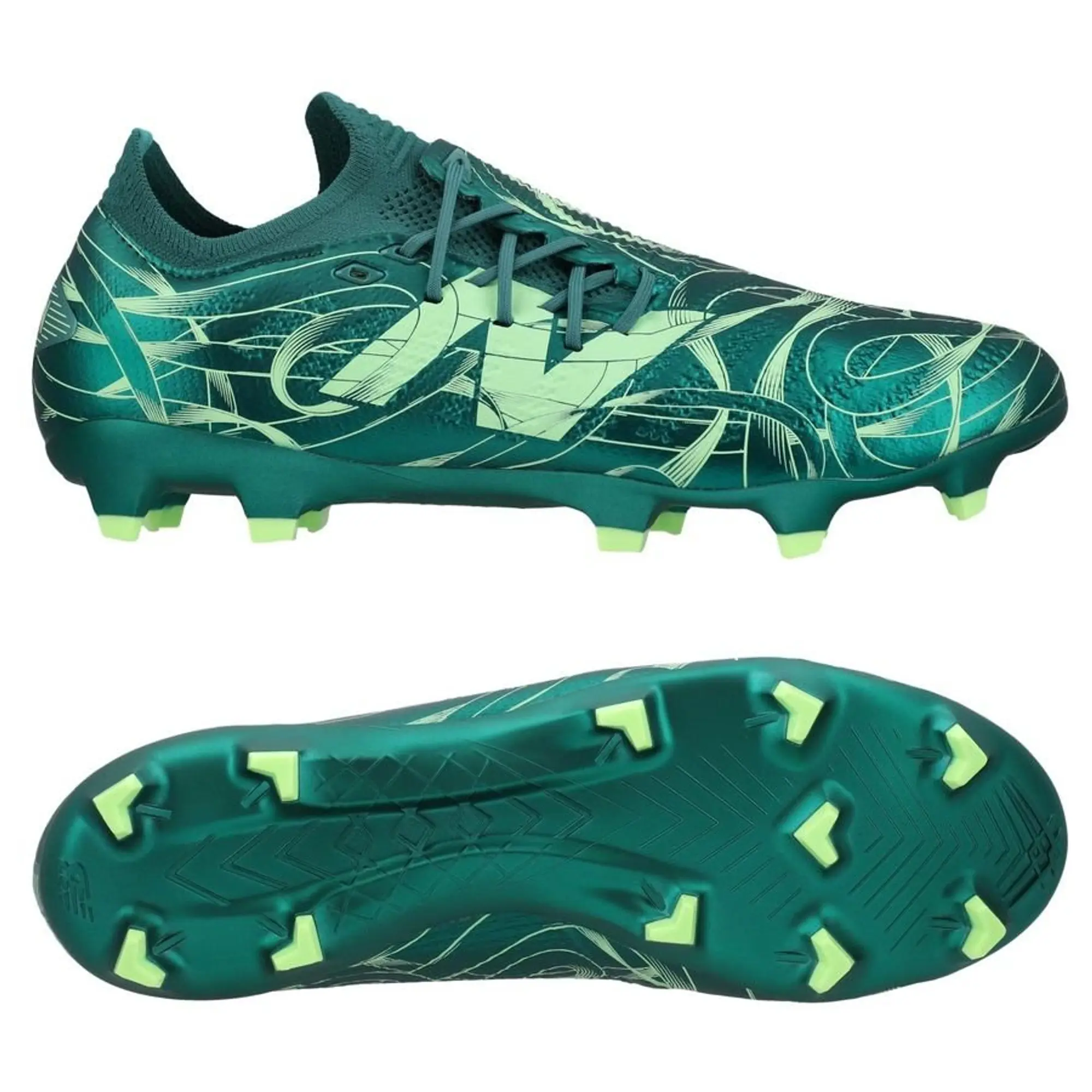 New Balance X Unisport Furon V7 Pro Fg Synced - ['Green']