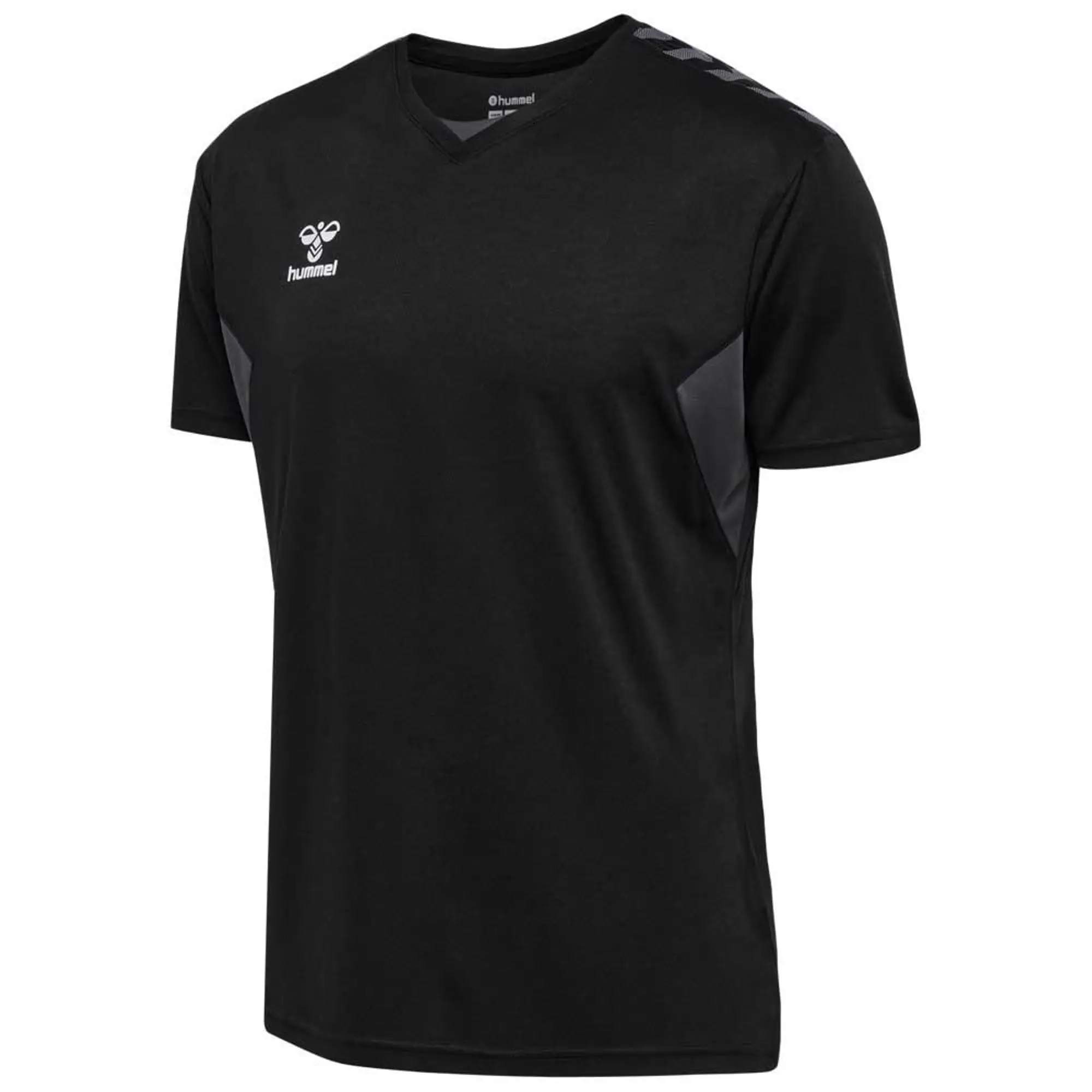 Hummel Authentic Pl Short Sleeve T-shirt  - Black