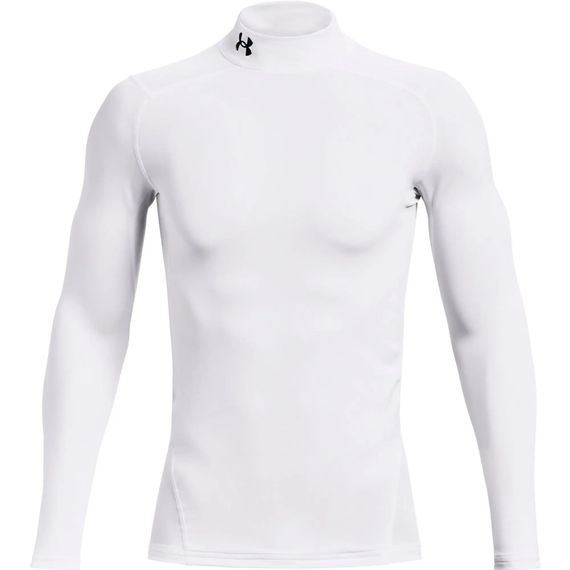 Under Armour Men's ColdGear® Compression Mock White / Black XS