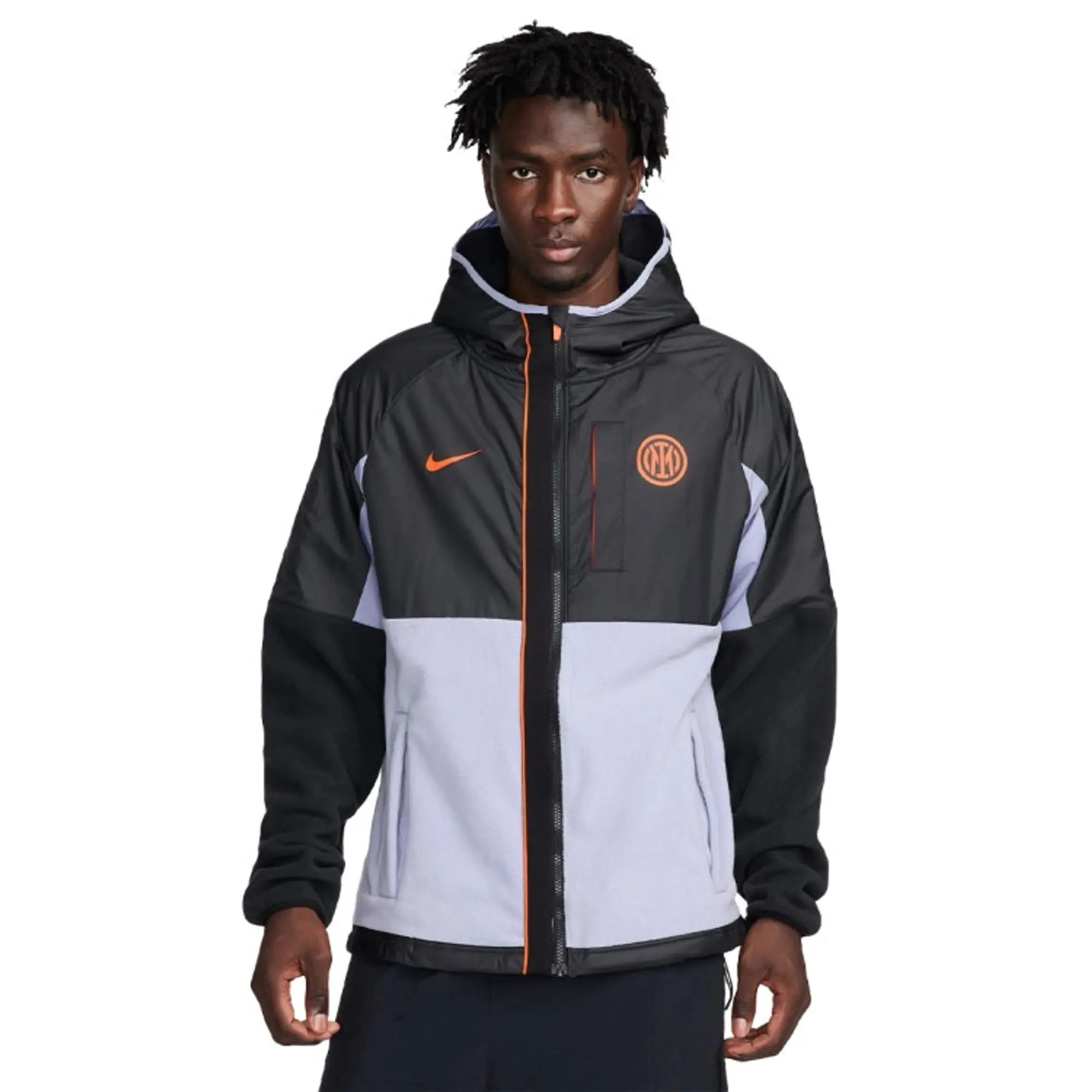 Nike Inter Jacket Winterized Awf - Black/Indigo Haze/Safety Orange ...