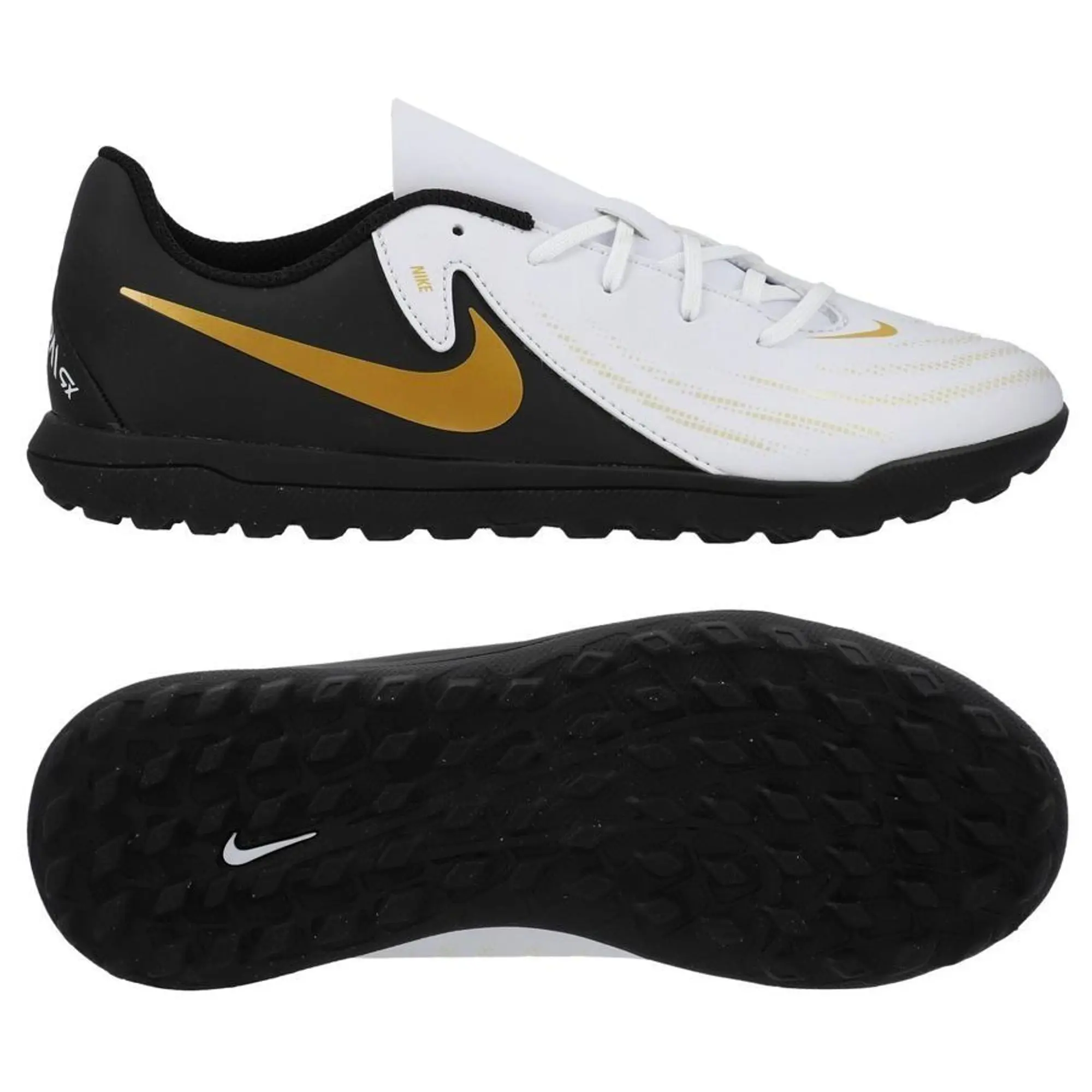 Nike Phantom GX II Club Junior Astro Turf Football Boots - White