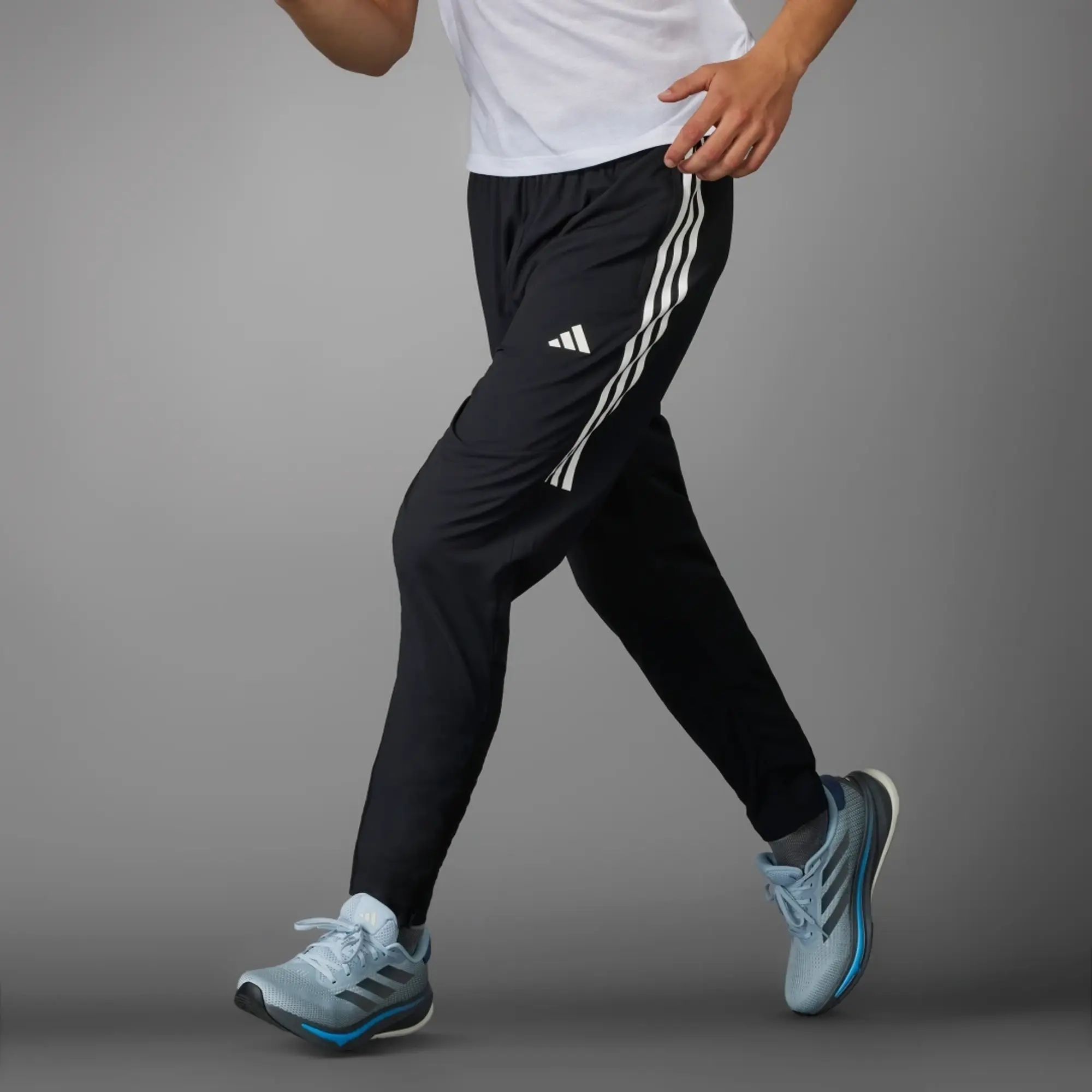 adidas Own the Run 3-Stripes Joggers