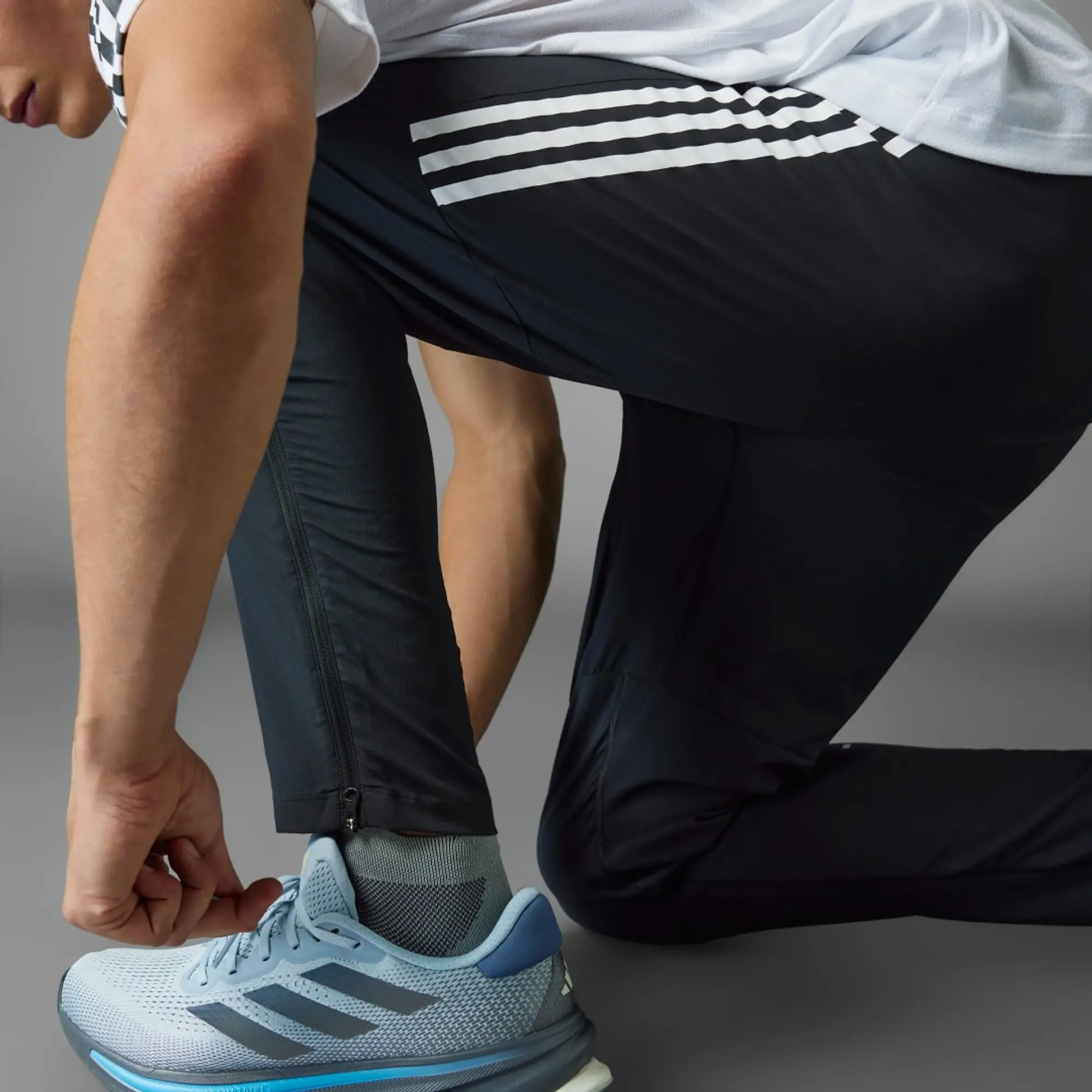 adidas Own the Run 3-Stripes Joggers
