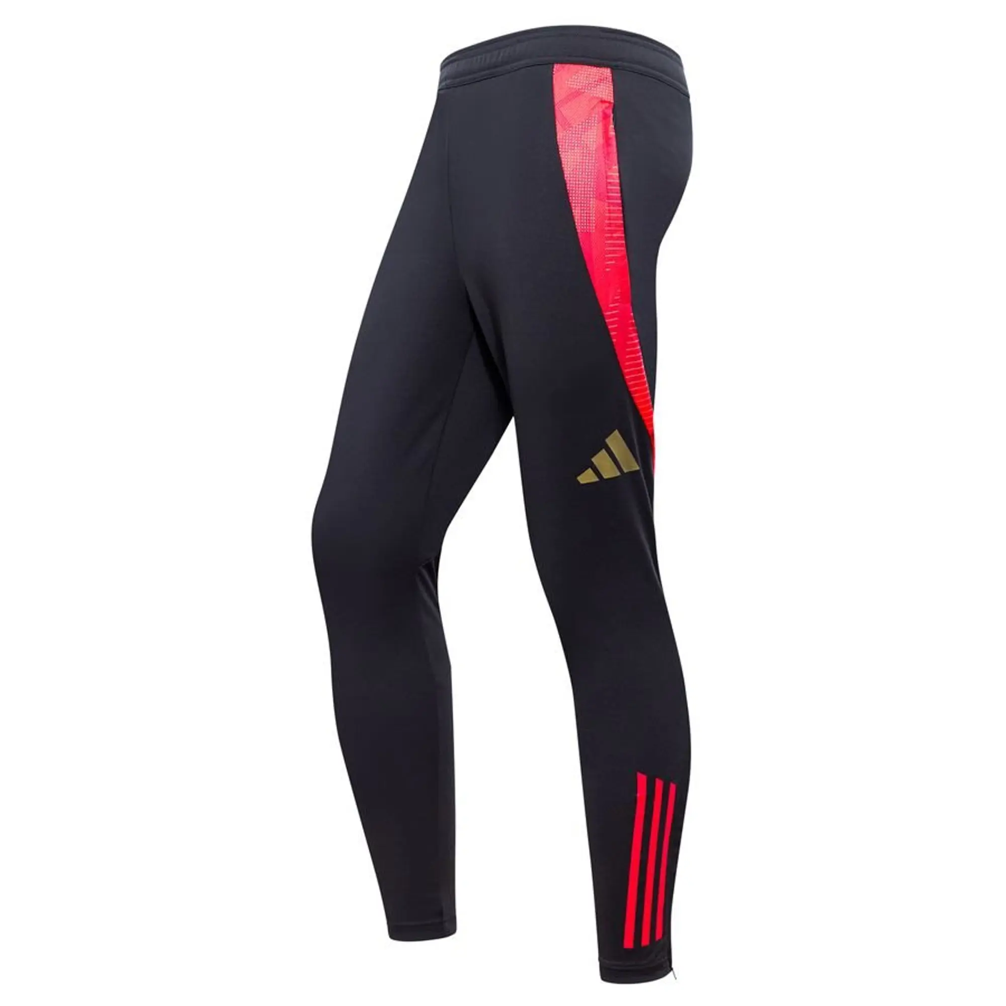 Belgium Training Pants (Black) 2024-2025 Men's Polyester Made By: Adidas