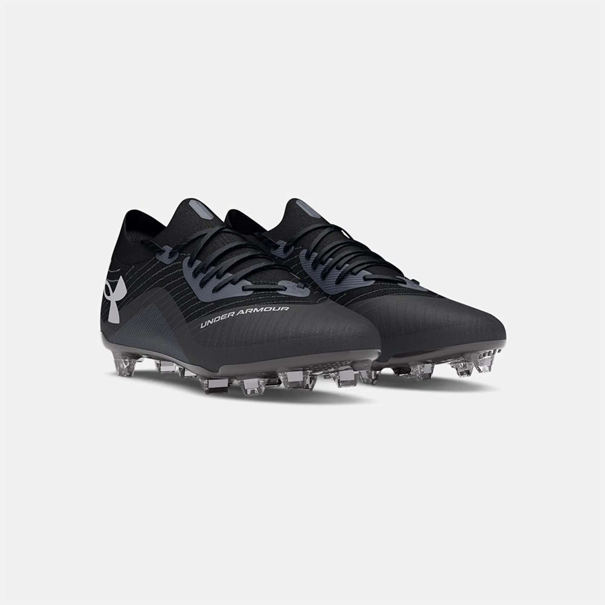 Men's  Under Armour  Shadow Elite 2 Firm Ground Football Boots Black / Castlerock / Halo Gray 9.5