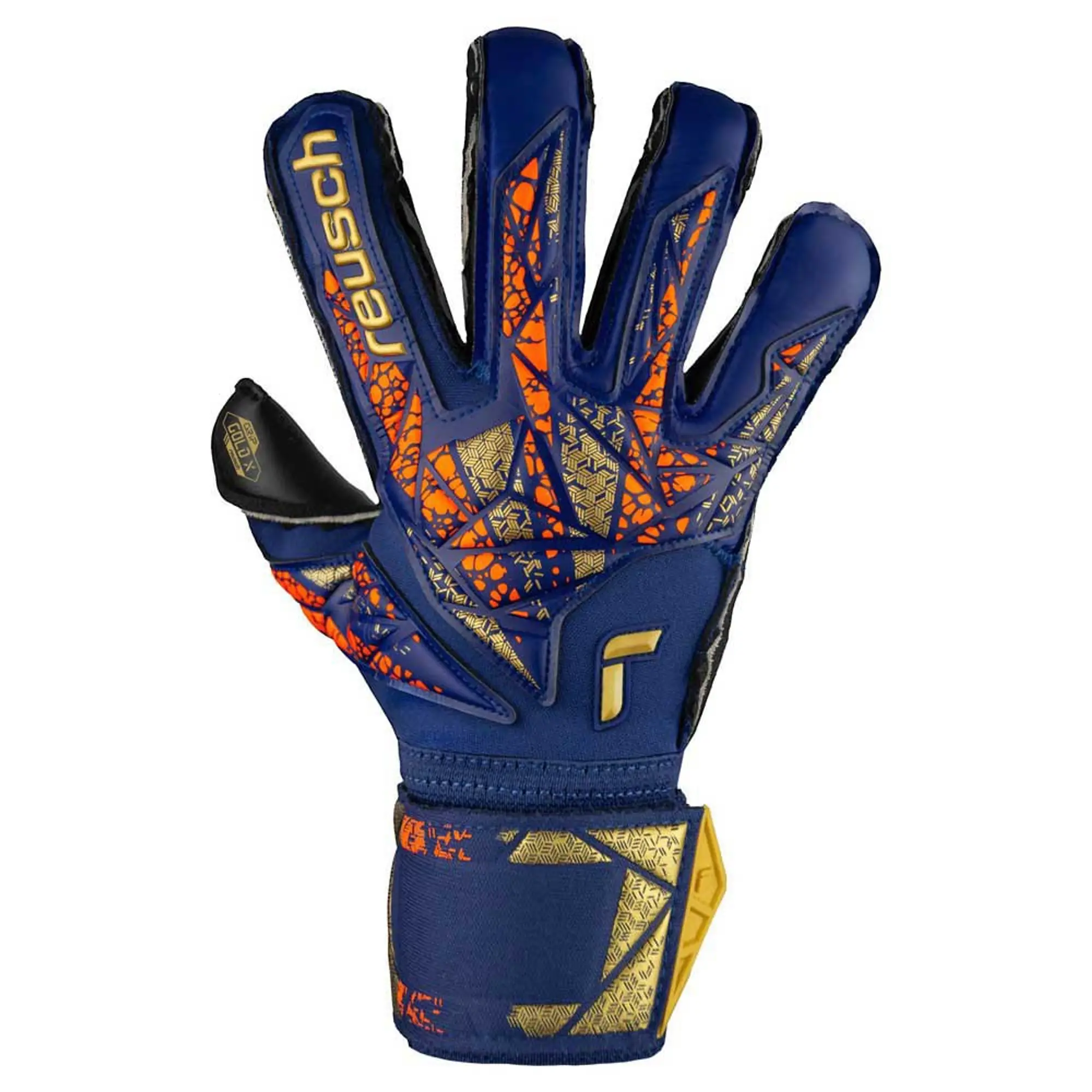 Reusch Attrakt Gold X Evolution Goalkeeper Gloves Refurbished  - Blue