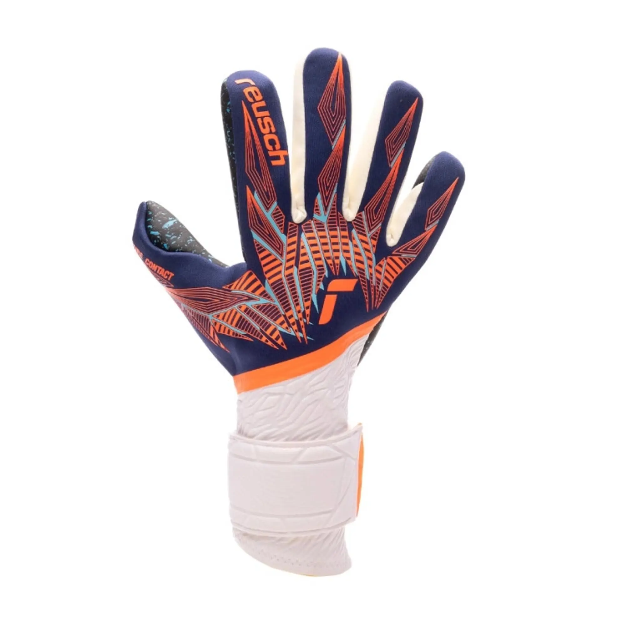 Reusch Goalkeeper Glove Pure Contact Fusion - ['Blue']