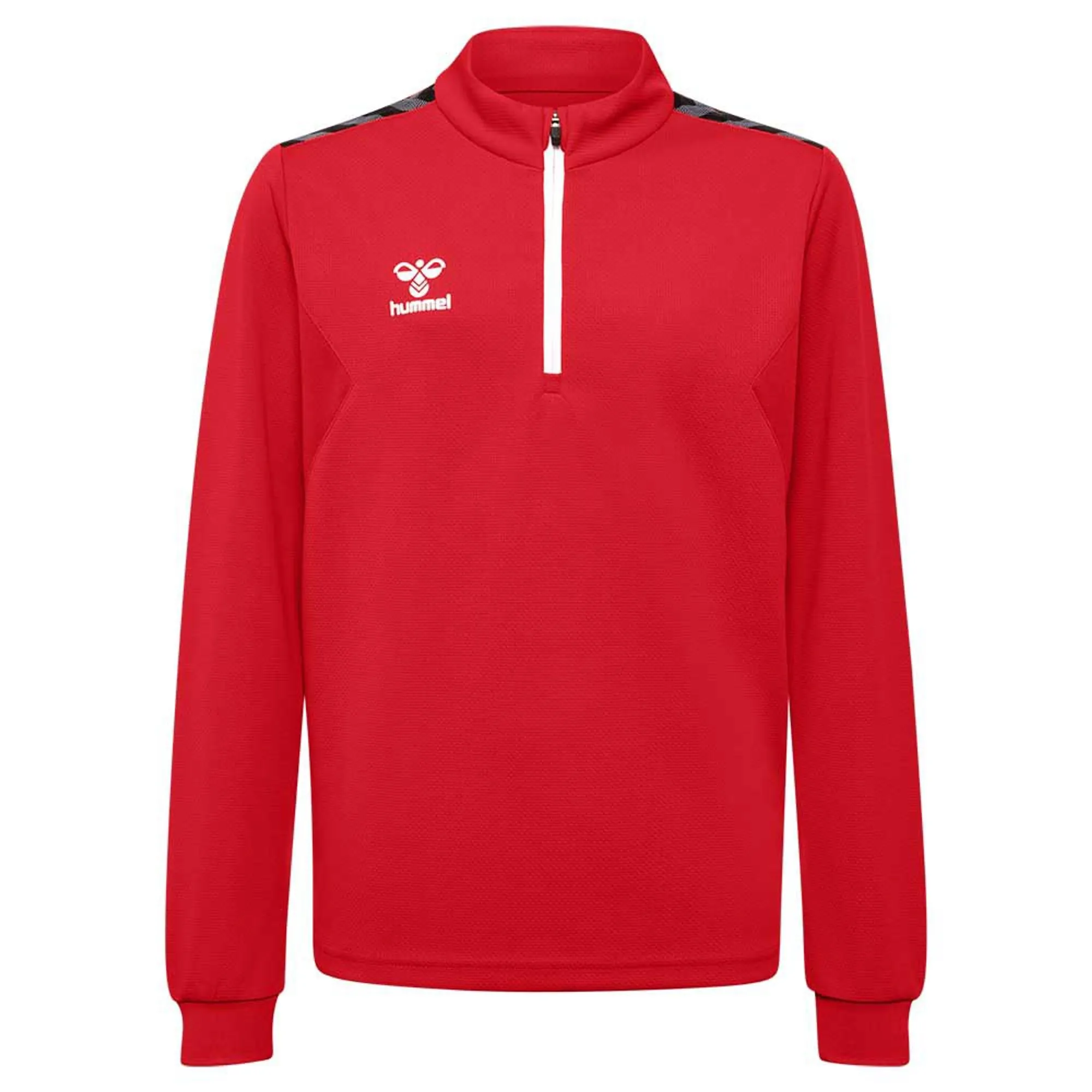 Hummel Authentic Half Zip Sweatshirt  - Red