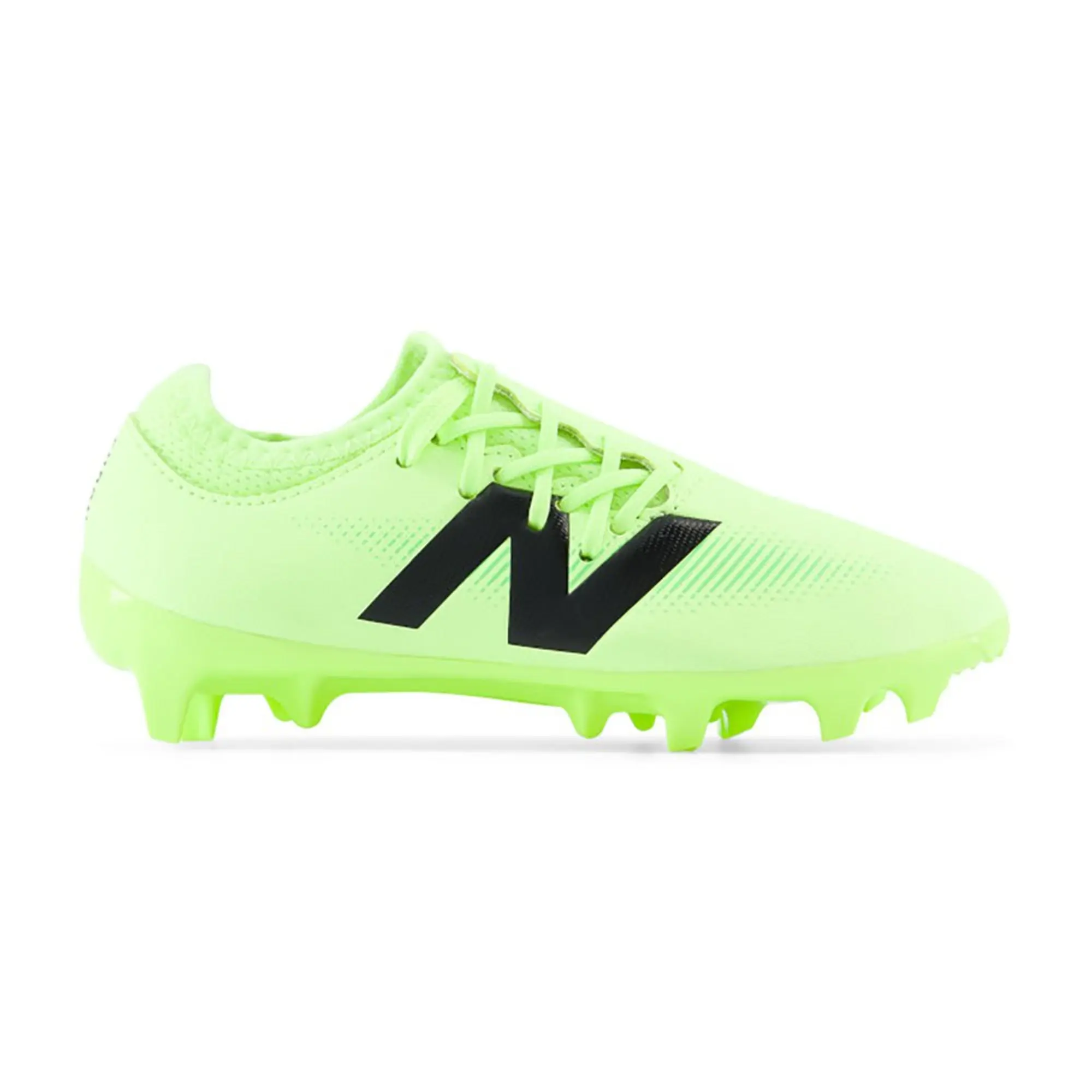 New Balance Furon V7 Dispatch Fg Lime Glow - Bleached Lime Glow/Black Kids - ['Green']