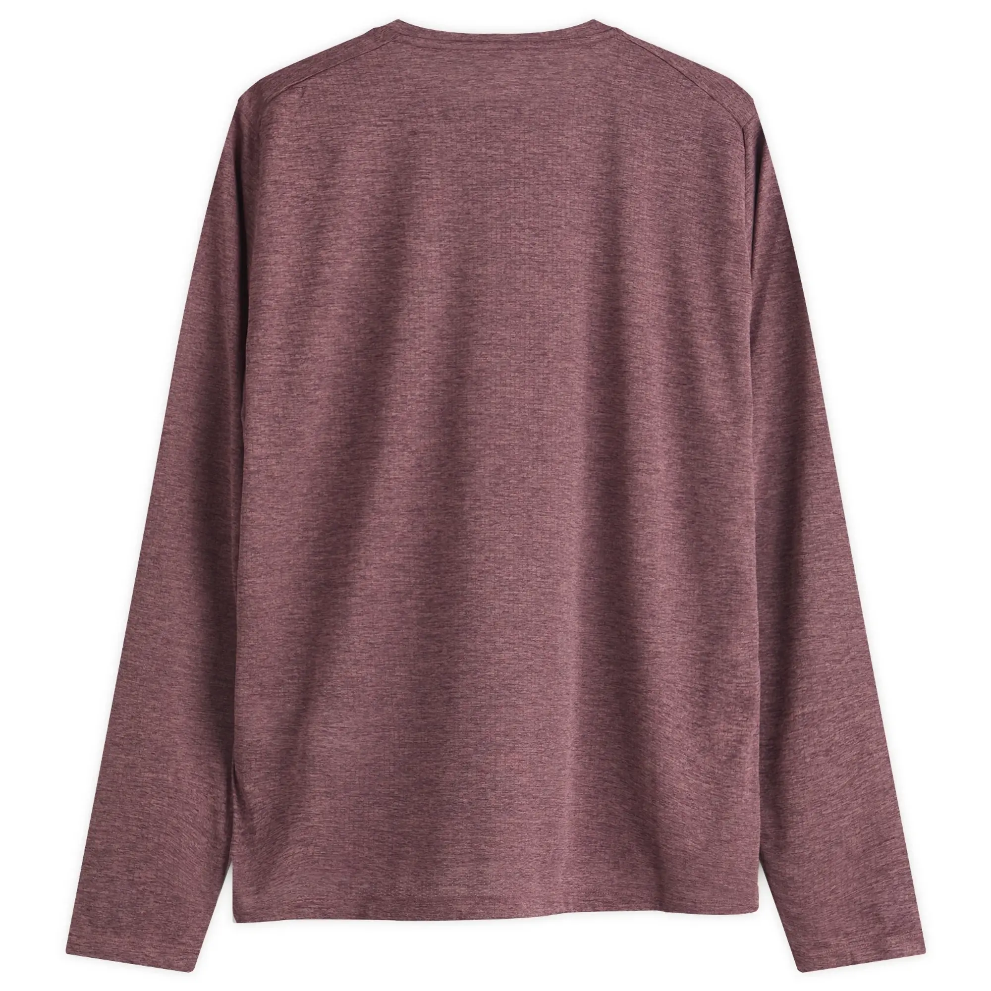New Balance Men's Athletics Long Sleeve in Purple Poly Knit