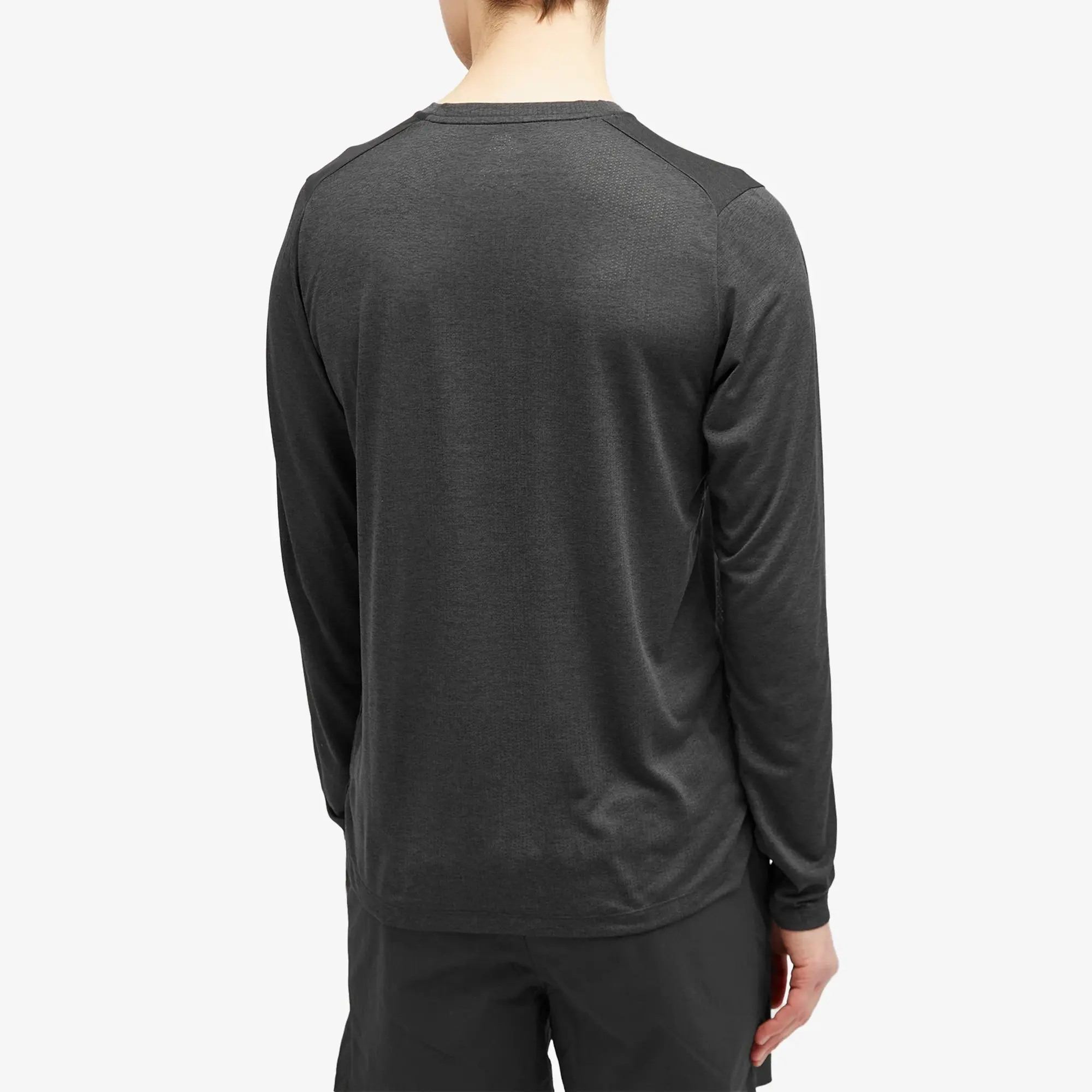 New Balance Men's Athletics Long Sleeve in Purple Poly Knit