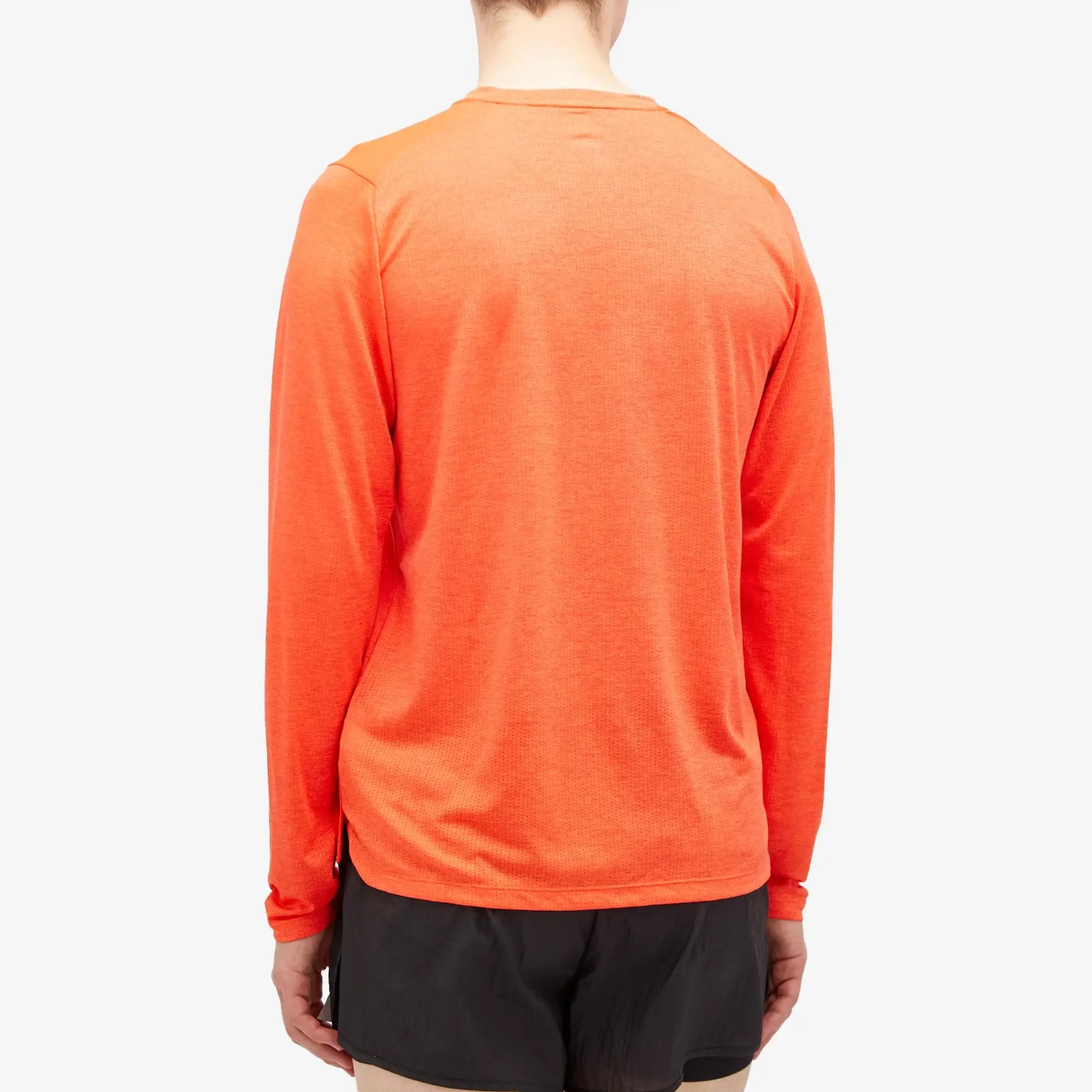 New Balance Men's Athletics Long Sleeve in Purple Poly Knit