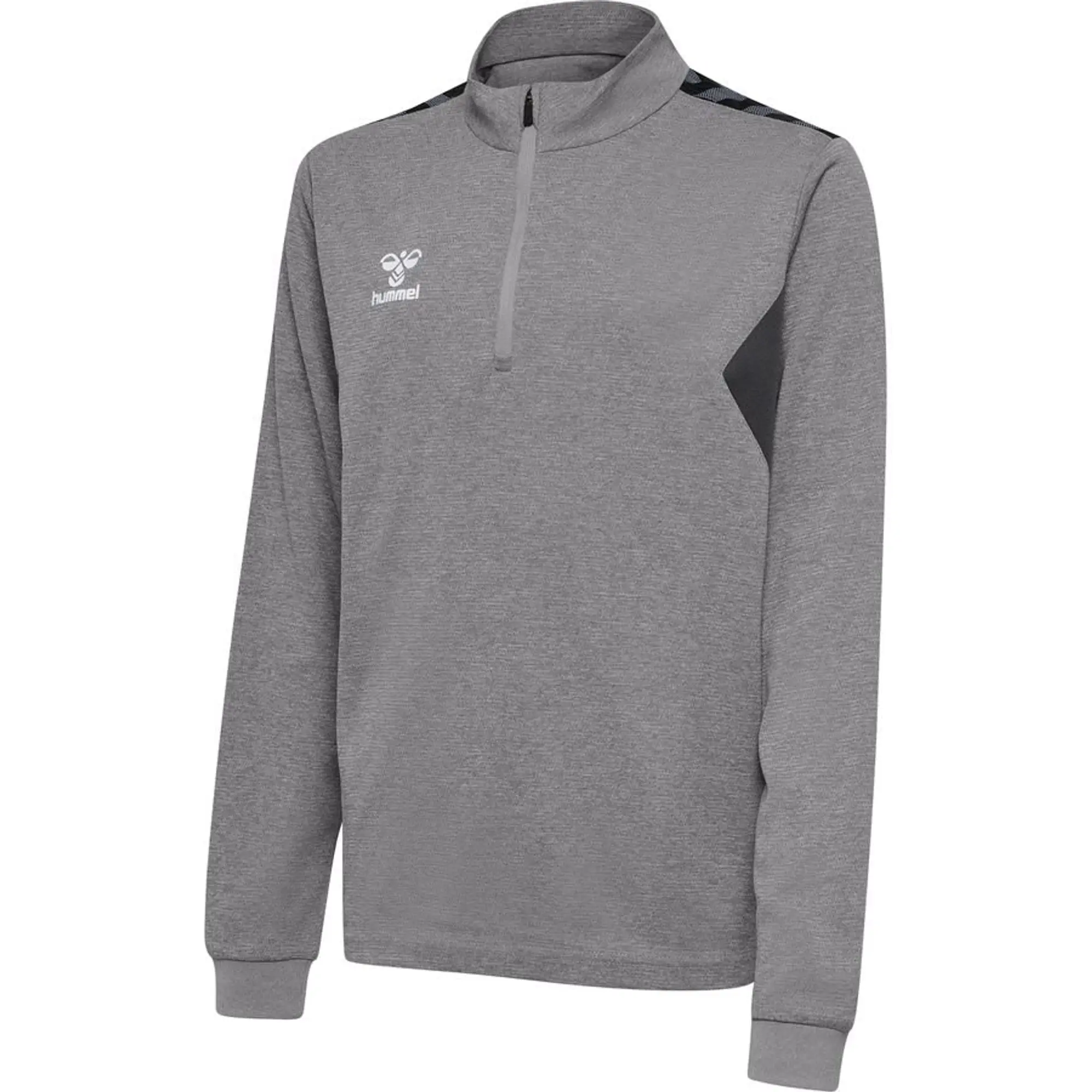Hummel Training Shirt Authentic 1/2 Zip - ['Grey']