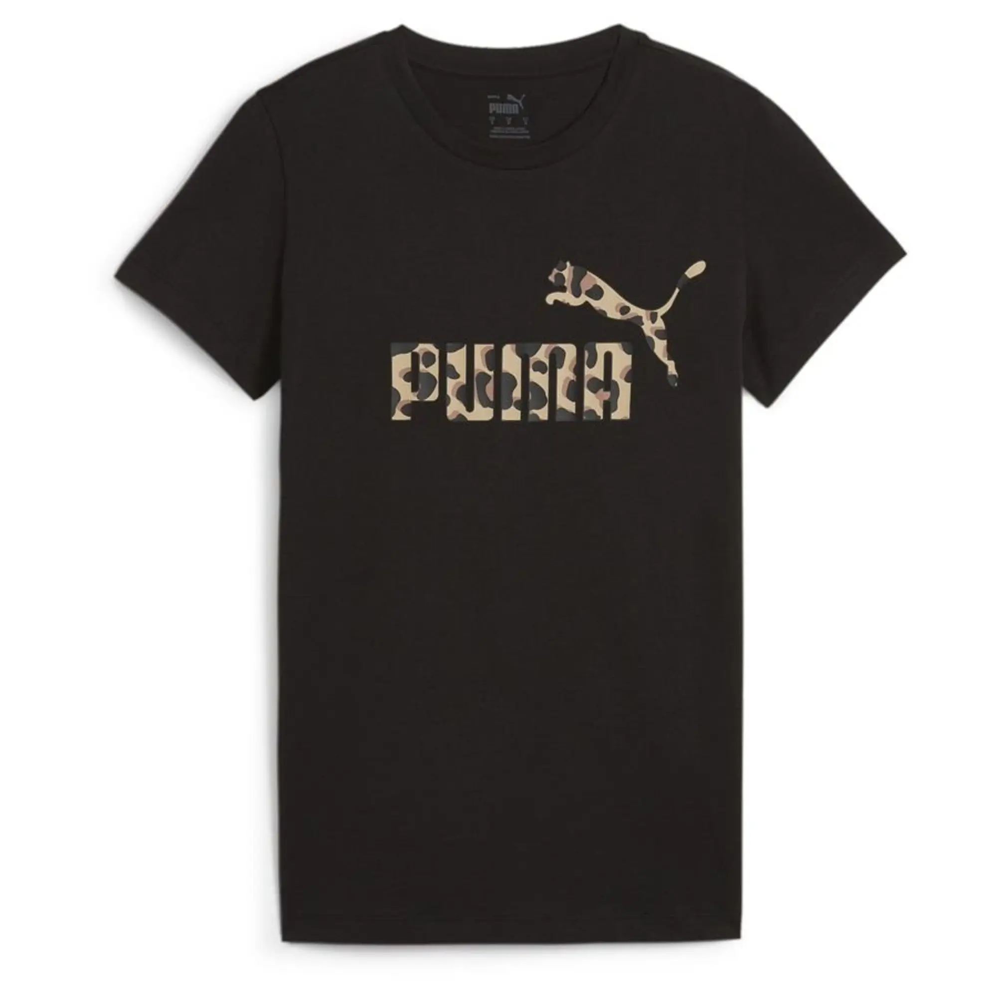 Puma ESS+ Anml Tee Ld42 - Black