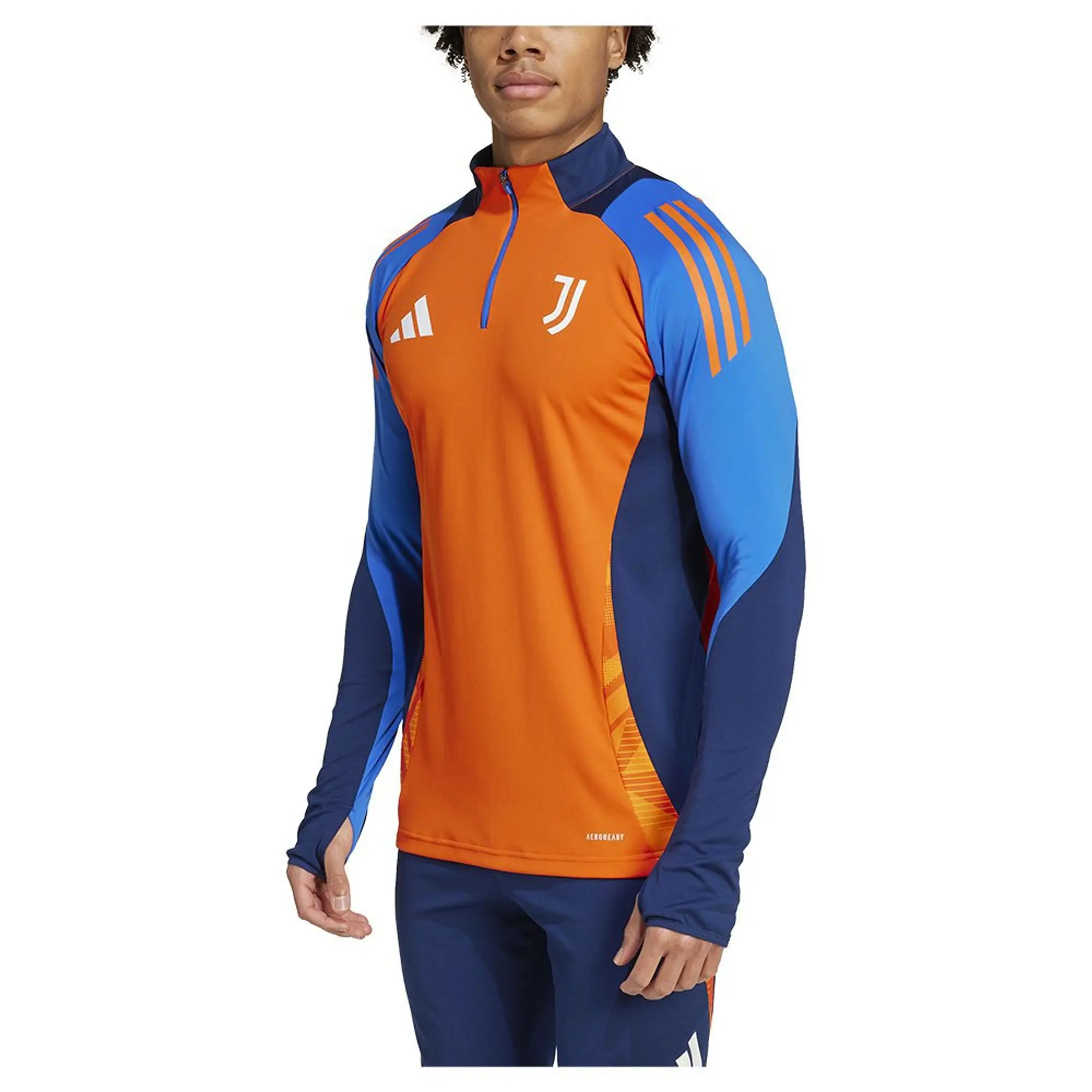Juventus Training Top (Orange) 2024-2025 Men's Made By: Adidas