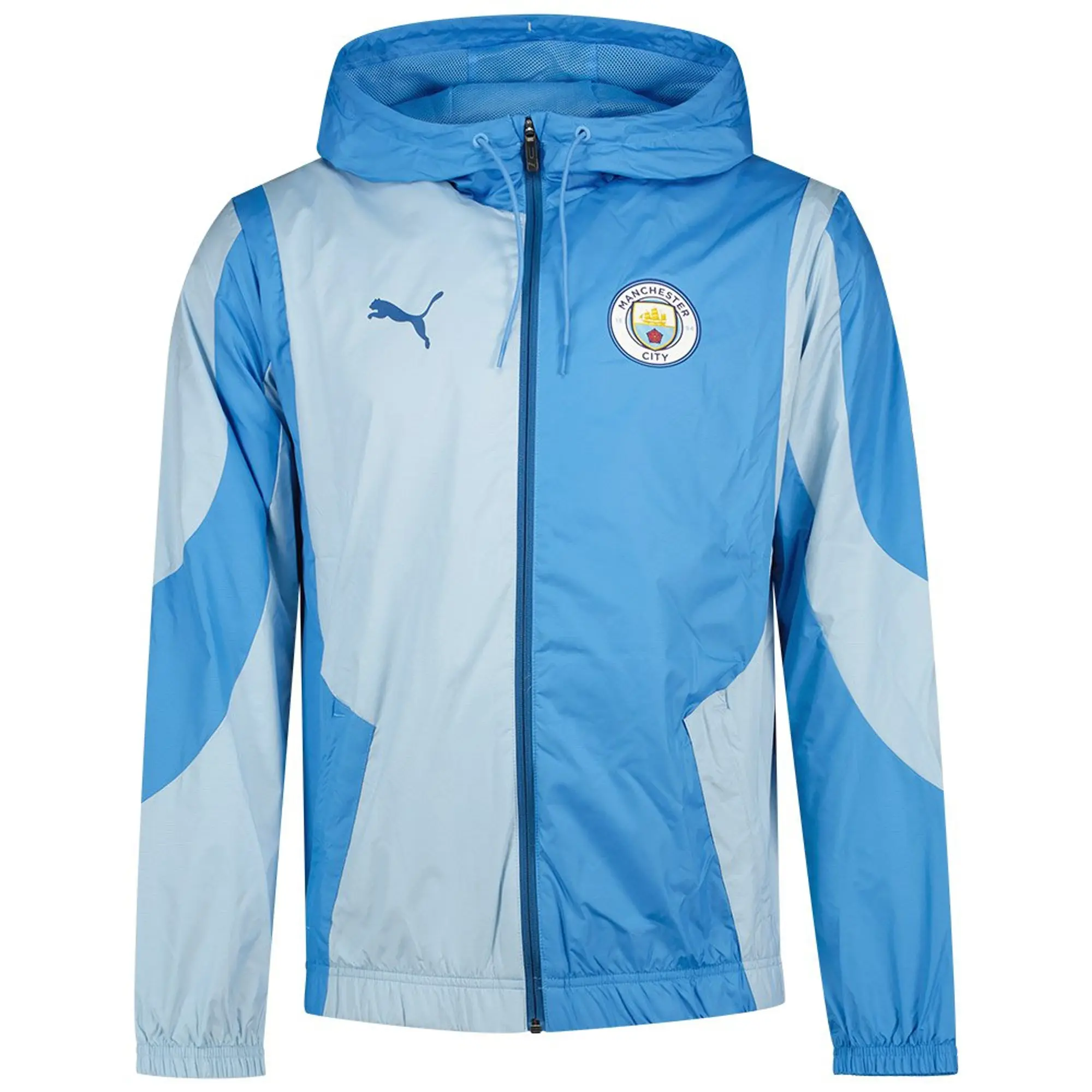 Man City Prematch Woven Jacket (Regal Blue) 2023-2024 Men's Size: Small Manchester City Made By: Puma
