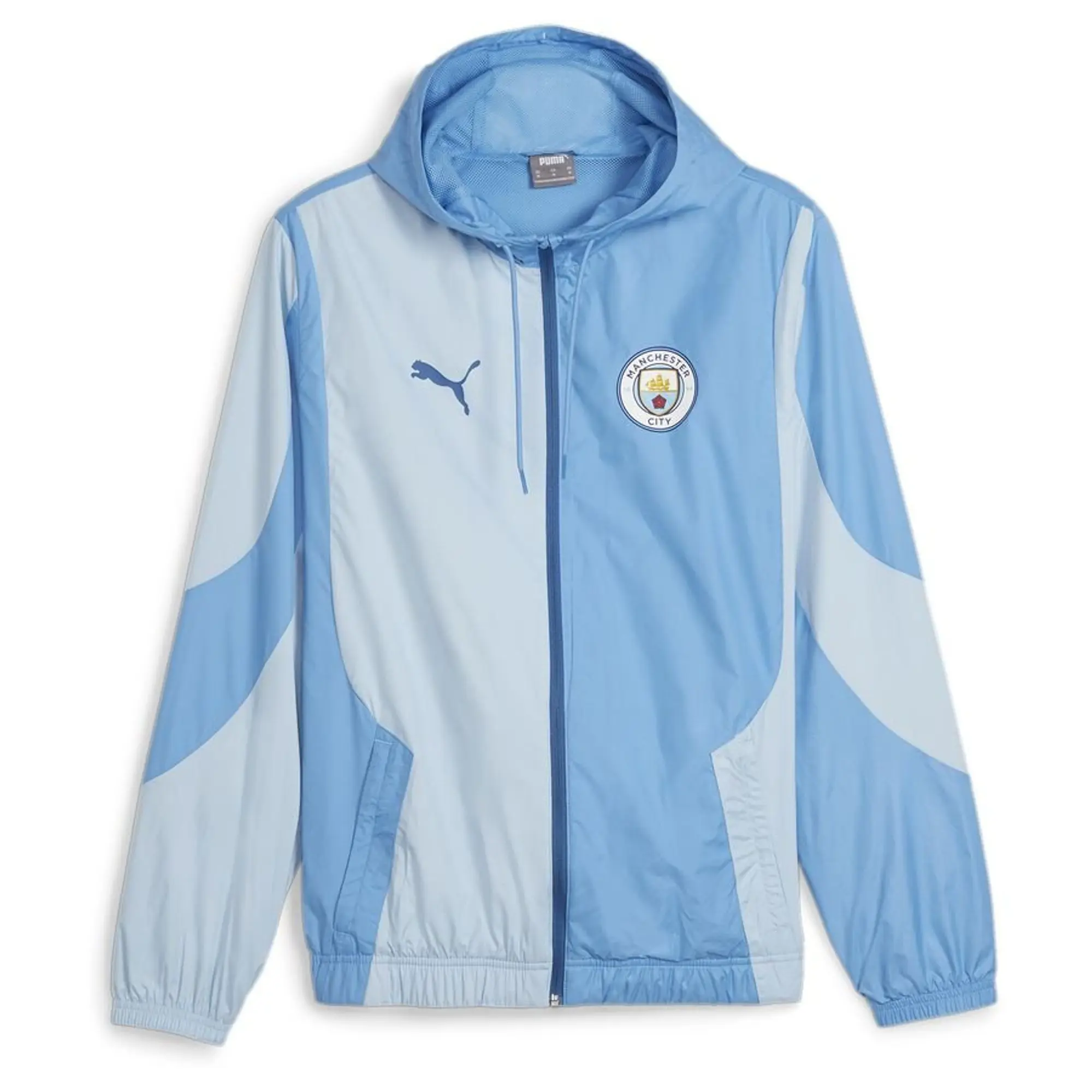 Man City Prematch Woven Jacket (Regal Blue) 2023-2024 Men's Size: Small Manchester City Made By: Puma