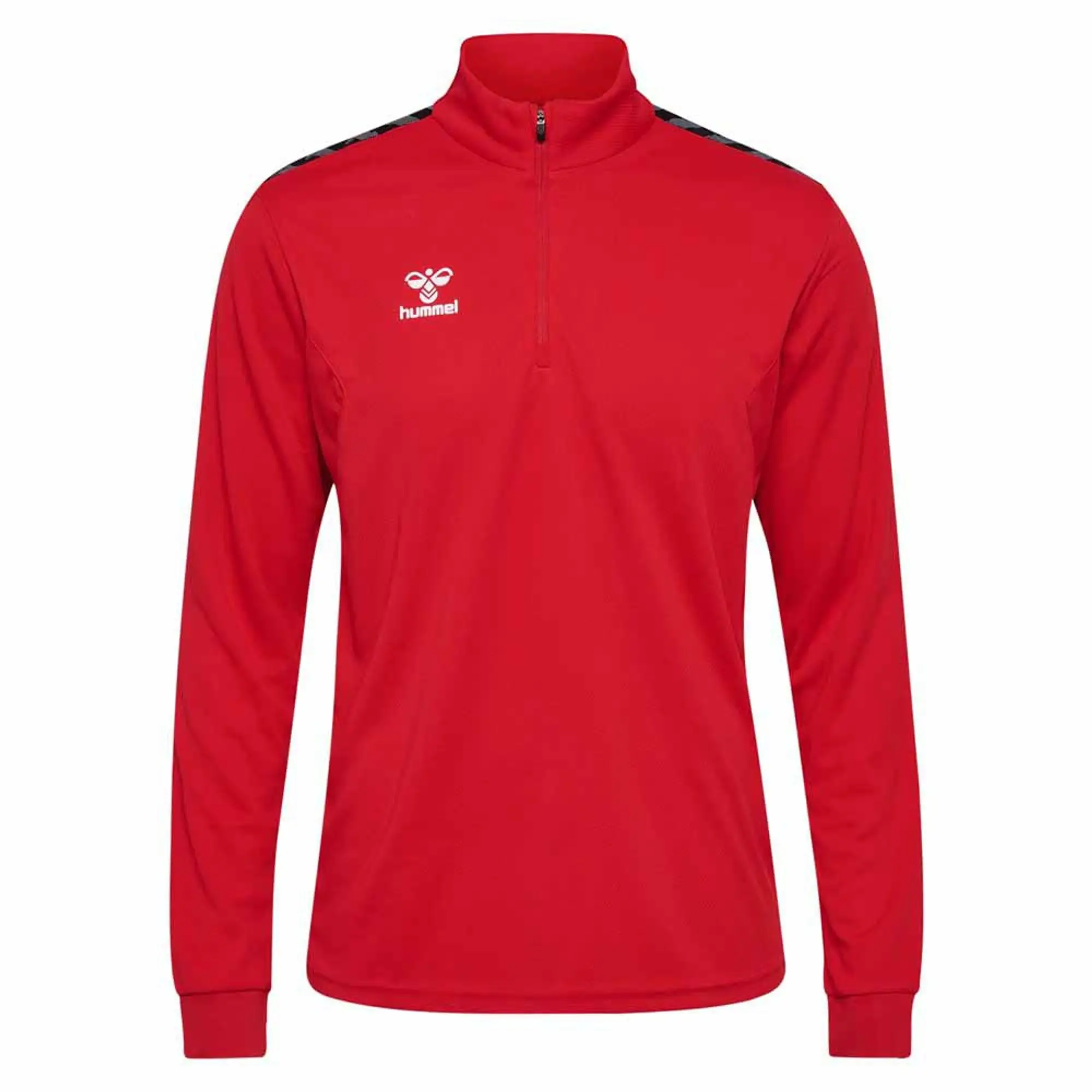 Hummel Authentic Half Zip Sweatshirt  - Red