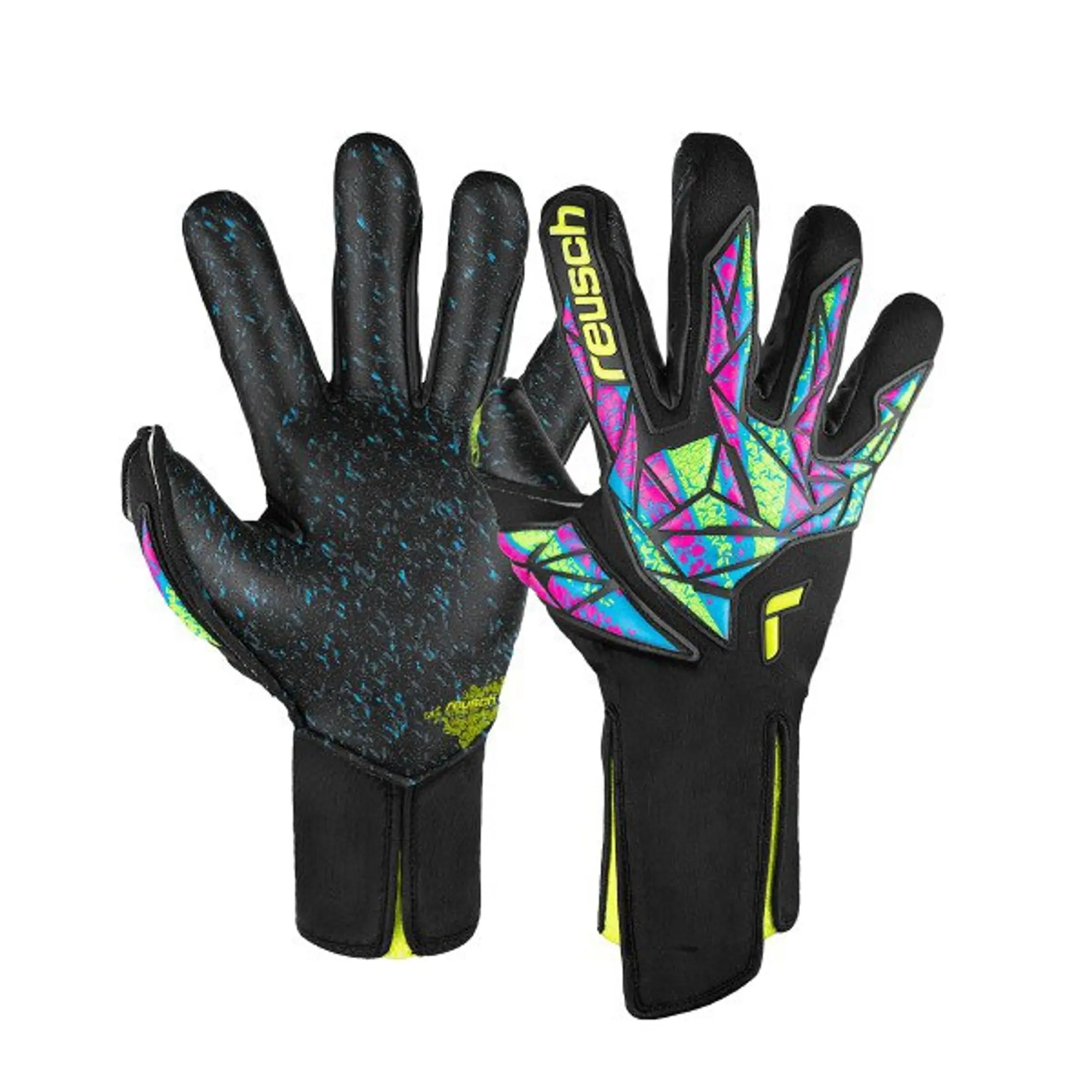 Reusch Goalkeeper Gloves Attrakt Fusion Strapless - ['Black']