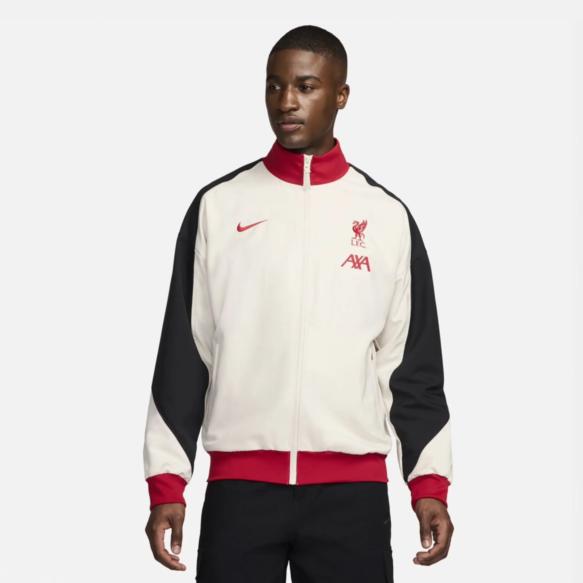 Nike Liverpool Anthem Jacket 2024 2025 Adults - Beige | HF3337-105 
