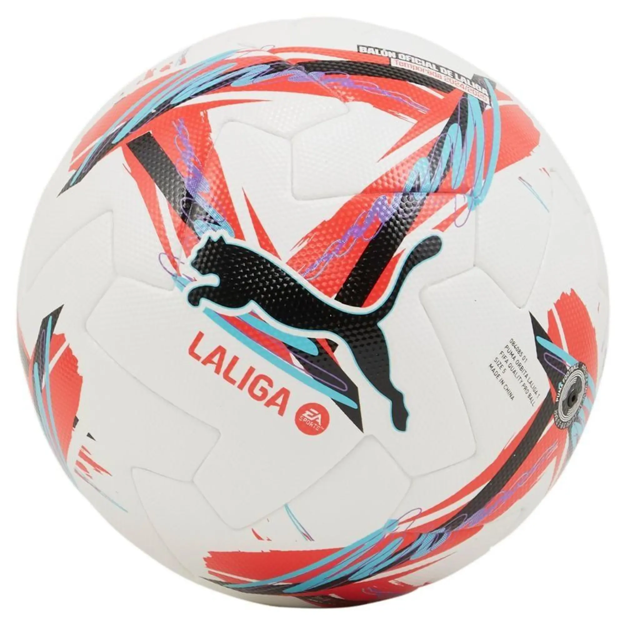 PUMA Orbita Laliga 1 Football (Fifa Quality Pro), White/Multicolor