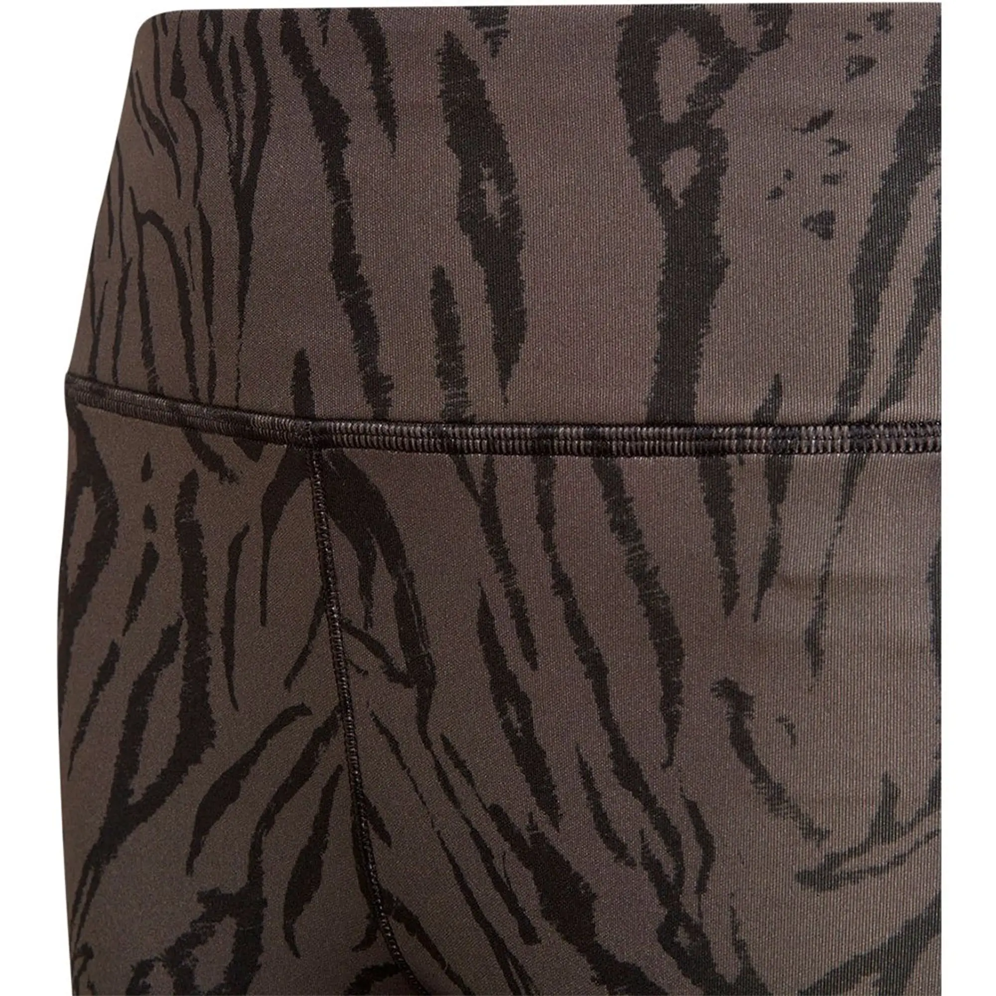 adidas Optime Aeroready Sport Icon Animal Print 7/8 Leggings Girls - Grey