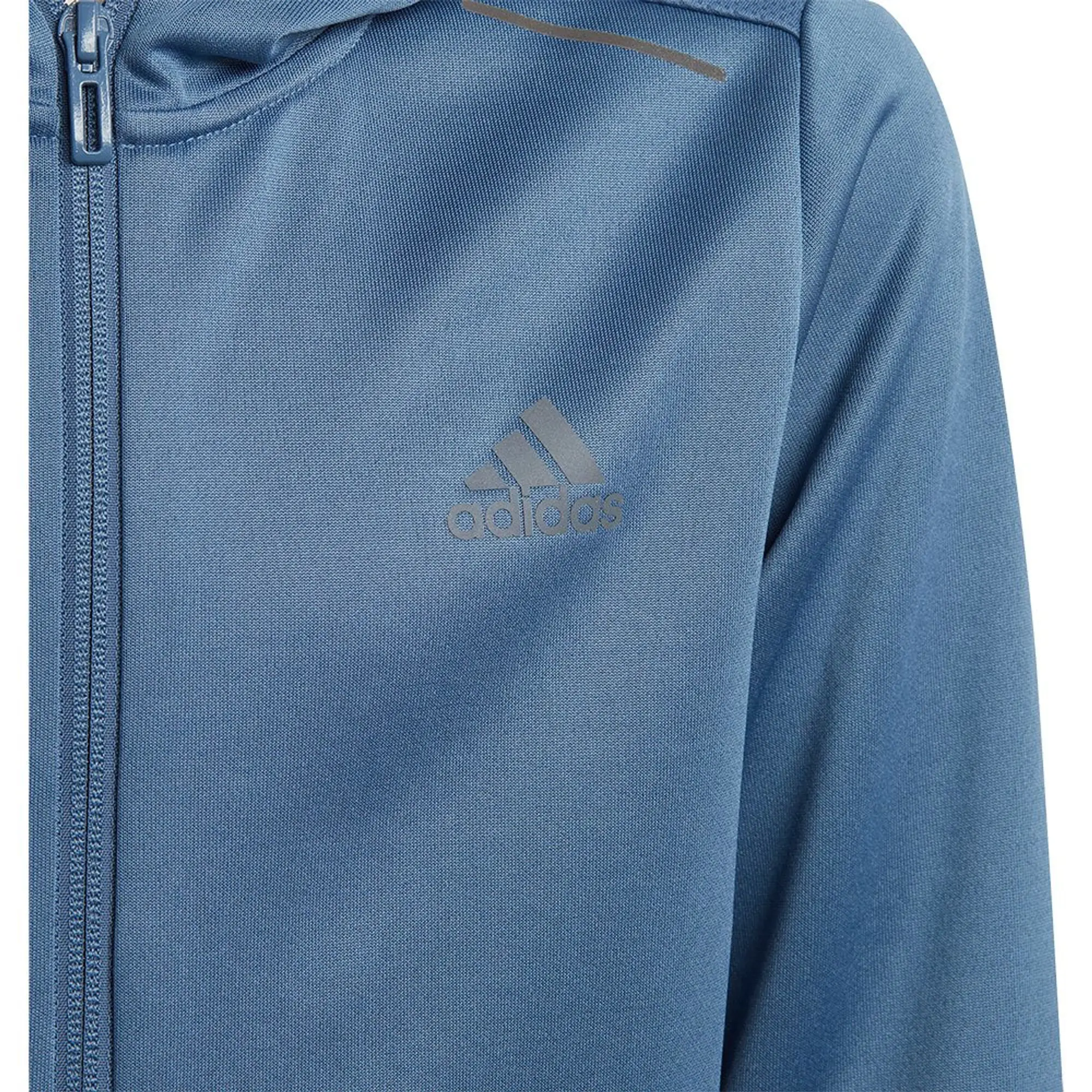 Adidas Hoodie Aeroready Hiit Full Zip - ['Blue']