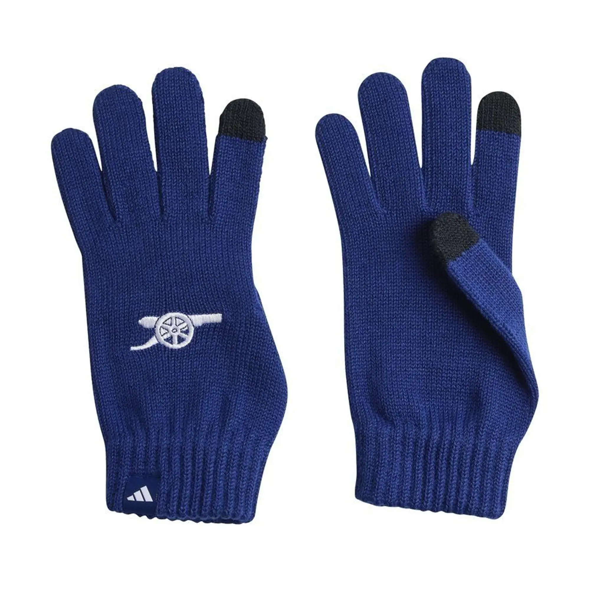 adidas Arsenal Player Gloves - Victory Blue/White - ['Blue']