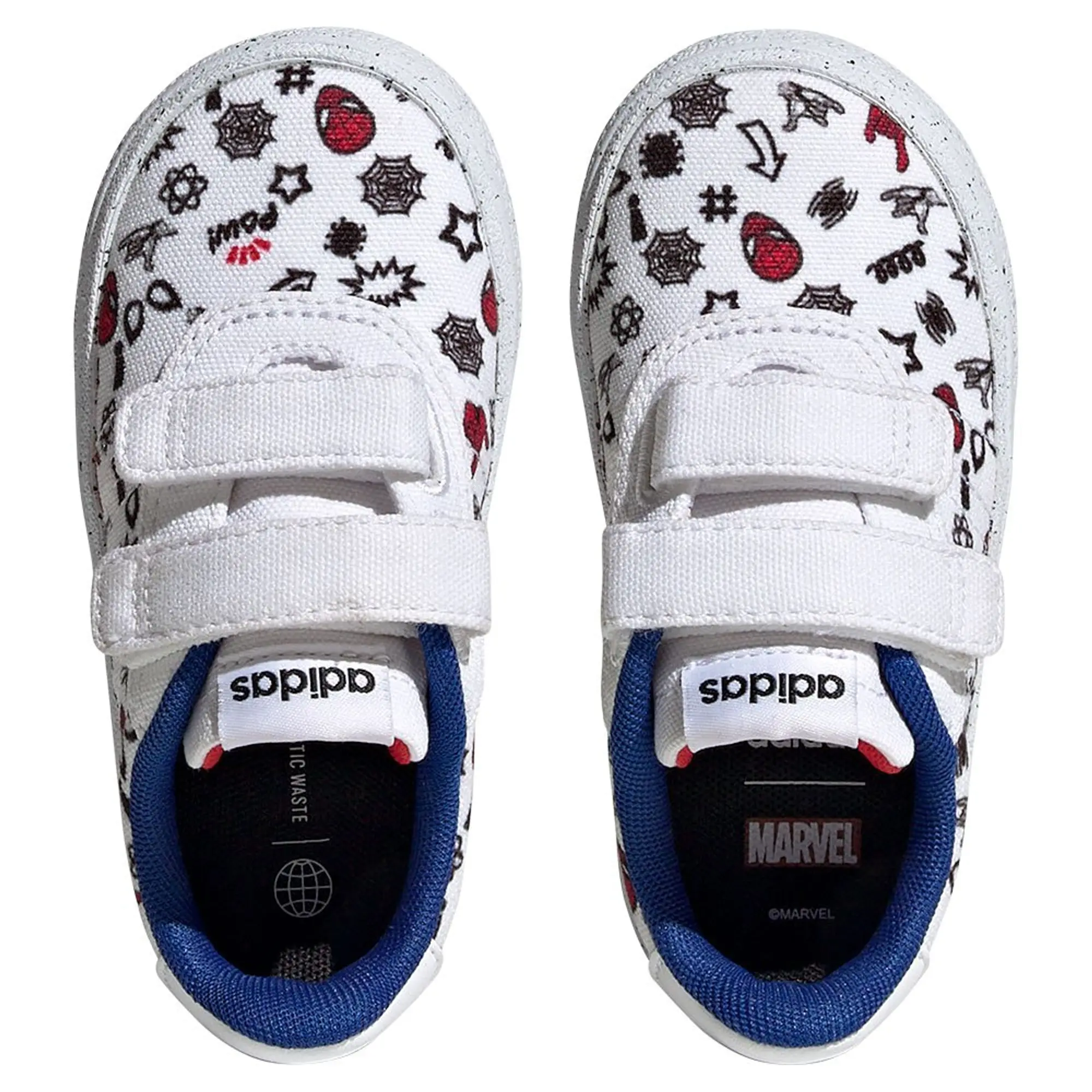 Adidas Vulcraid3r Spiderman Cf Infant Trainers