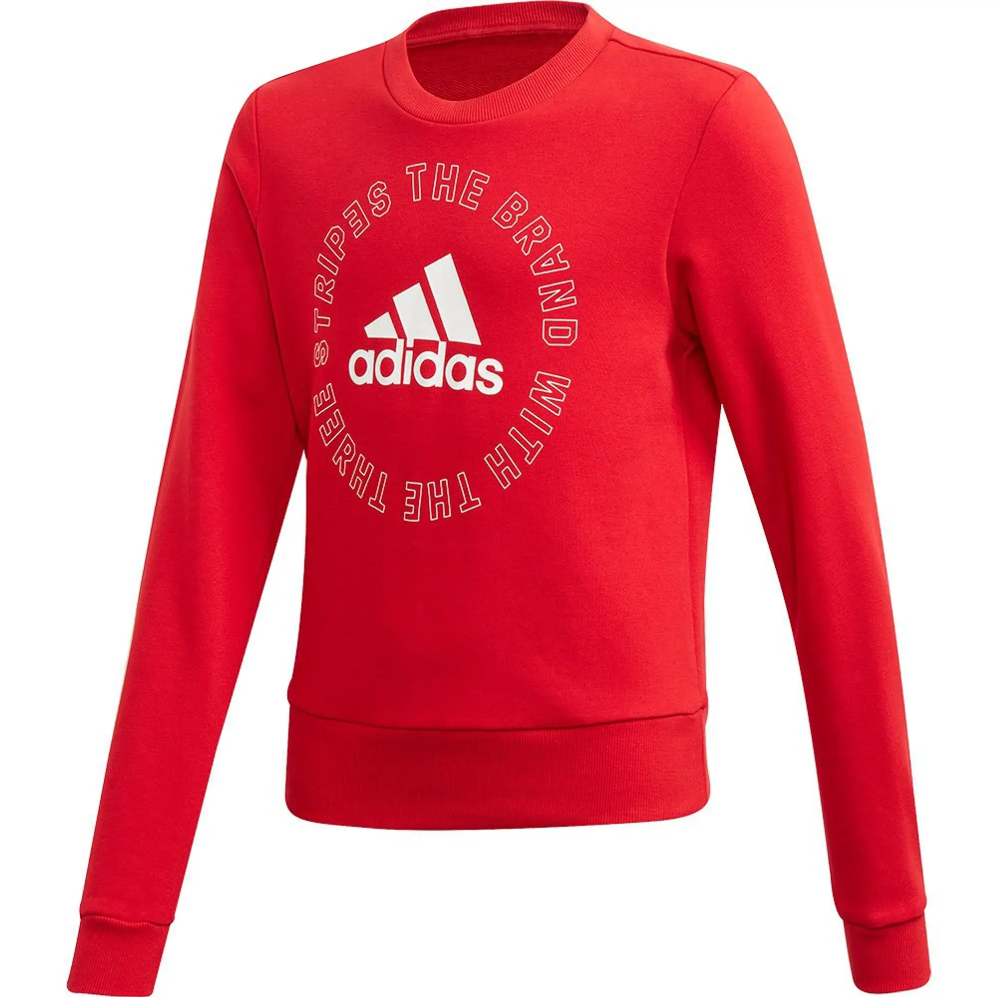 Adidas Bold Crew-track Suit  - Red
