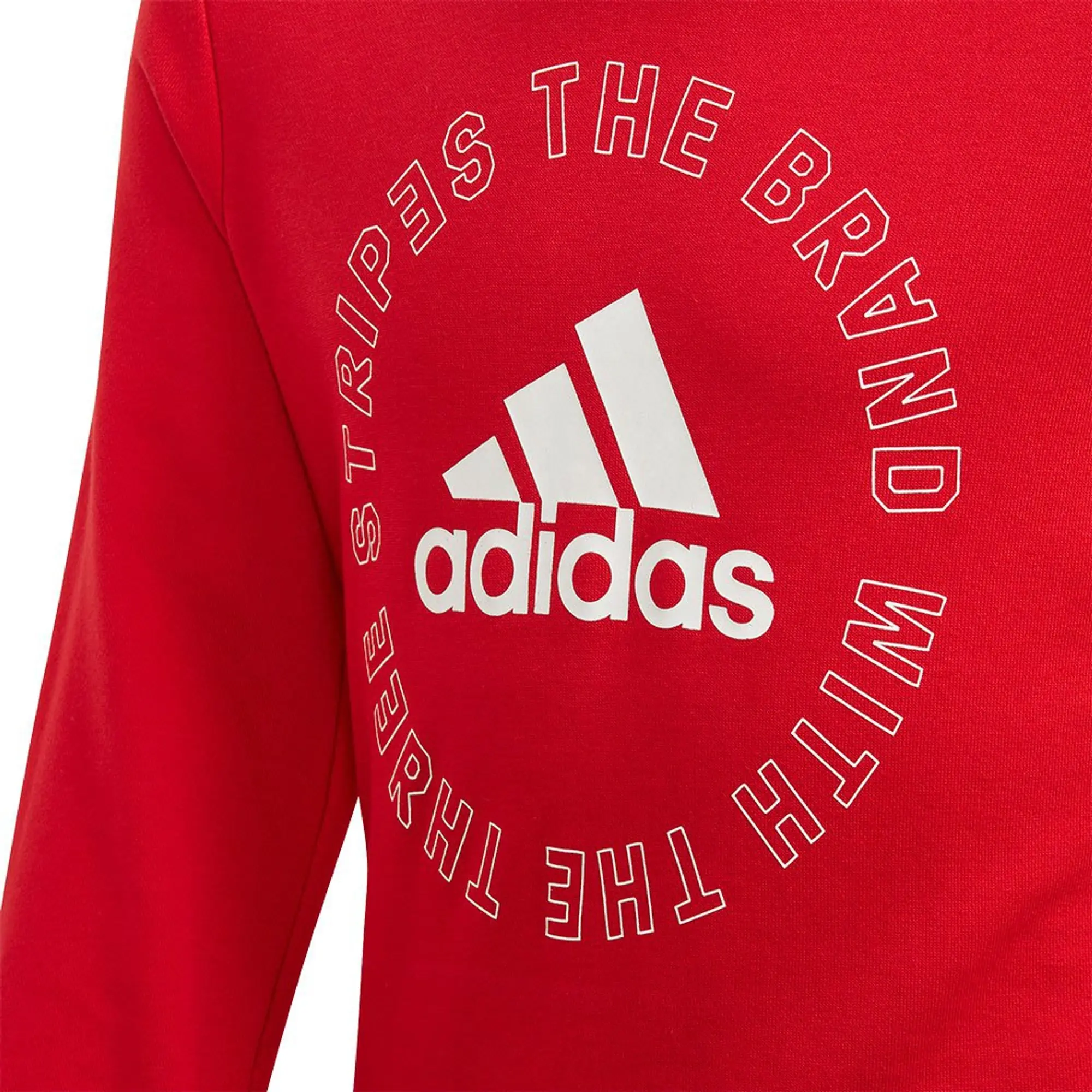 Adidas Bold Crew-track Suit  - Red