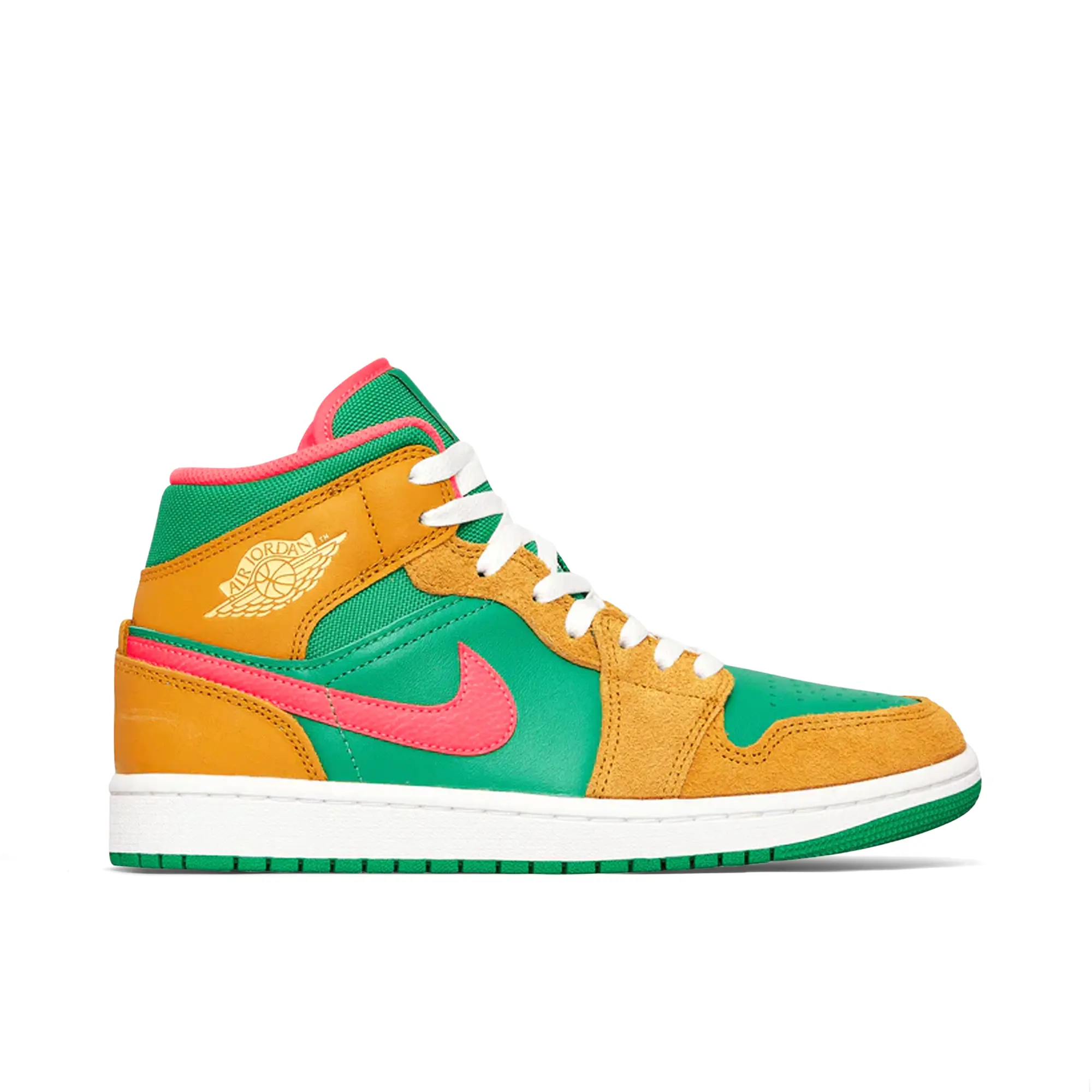 Nike Jordan Jordan 1 Mid Men Shoes - Yellow
