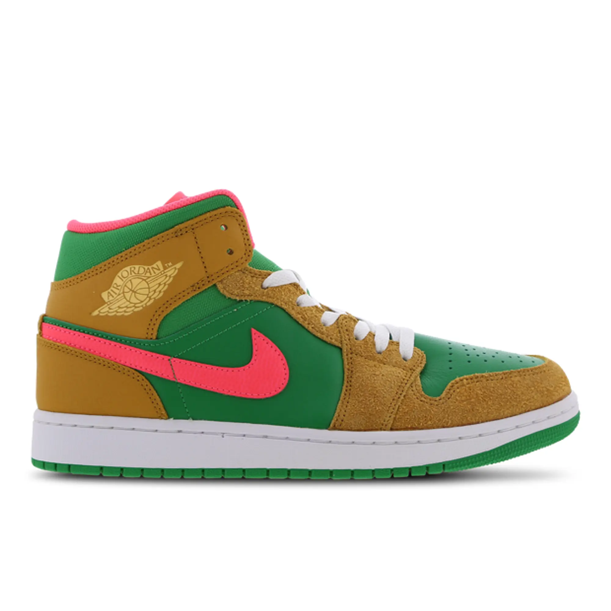 Nike Jordan Jordan 1 Mid Men Shoes - Yellow