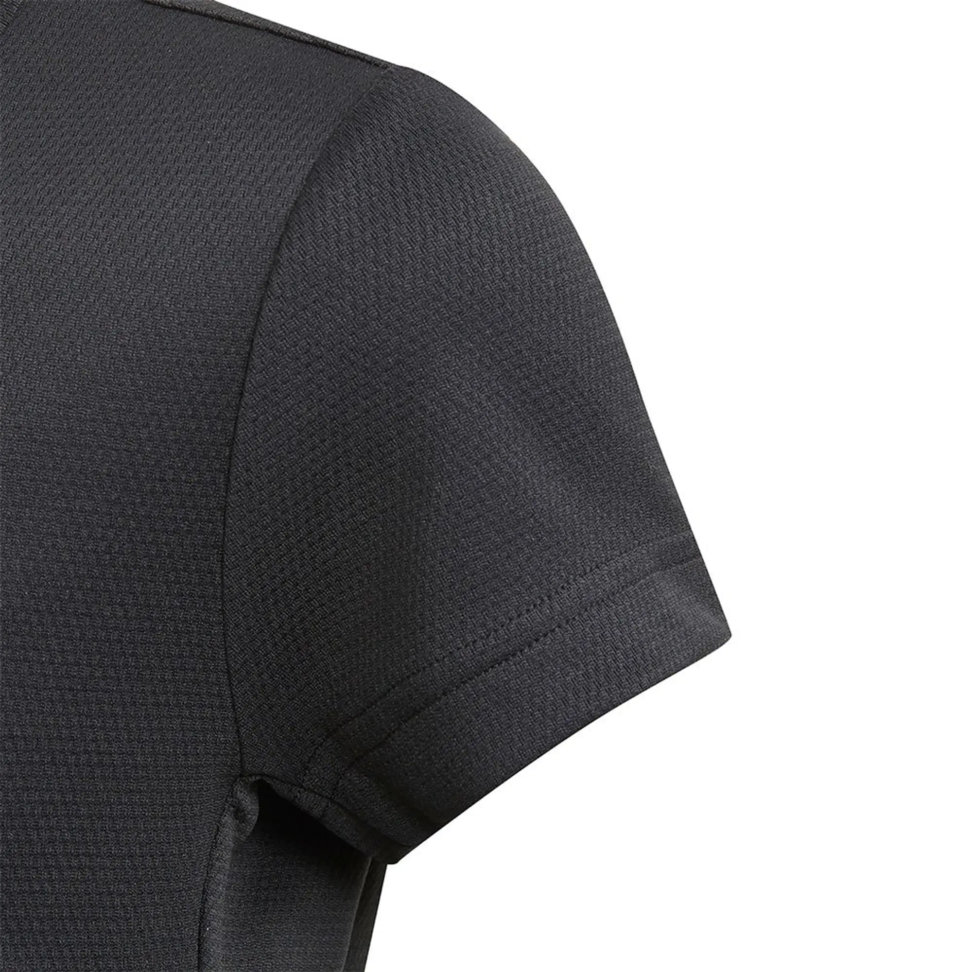 Adidas Aeroready 3 Stripes Short Sleeve T-shirt  - Black