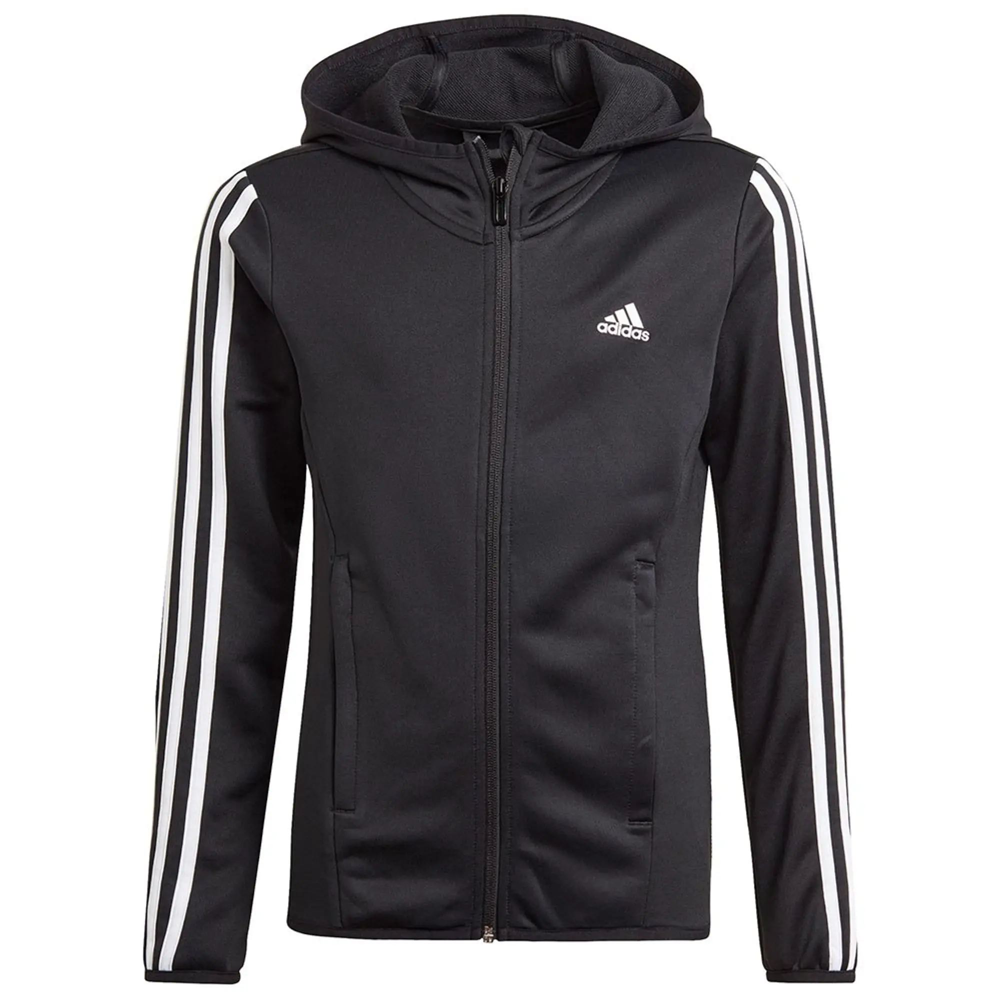 Adidas Designed To Move 3 Stripes-track Suit  - Black