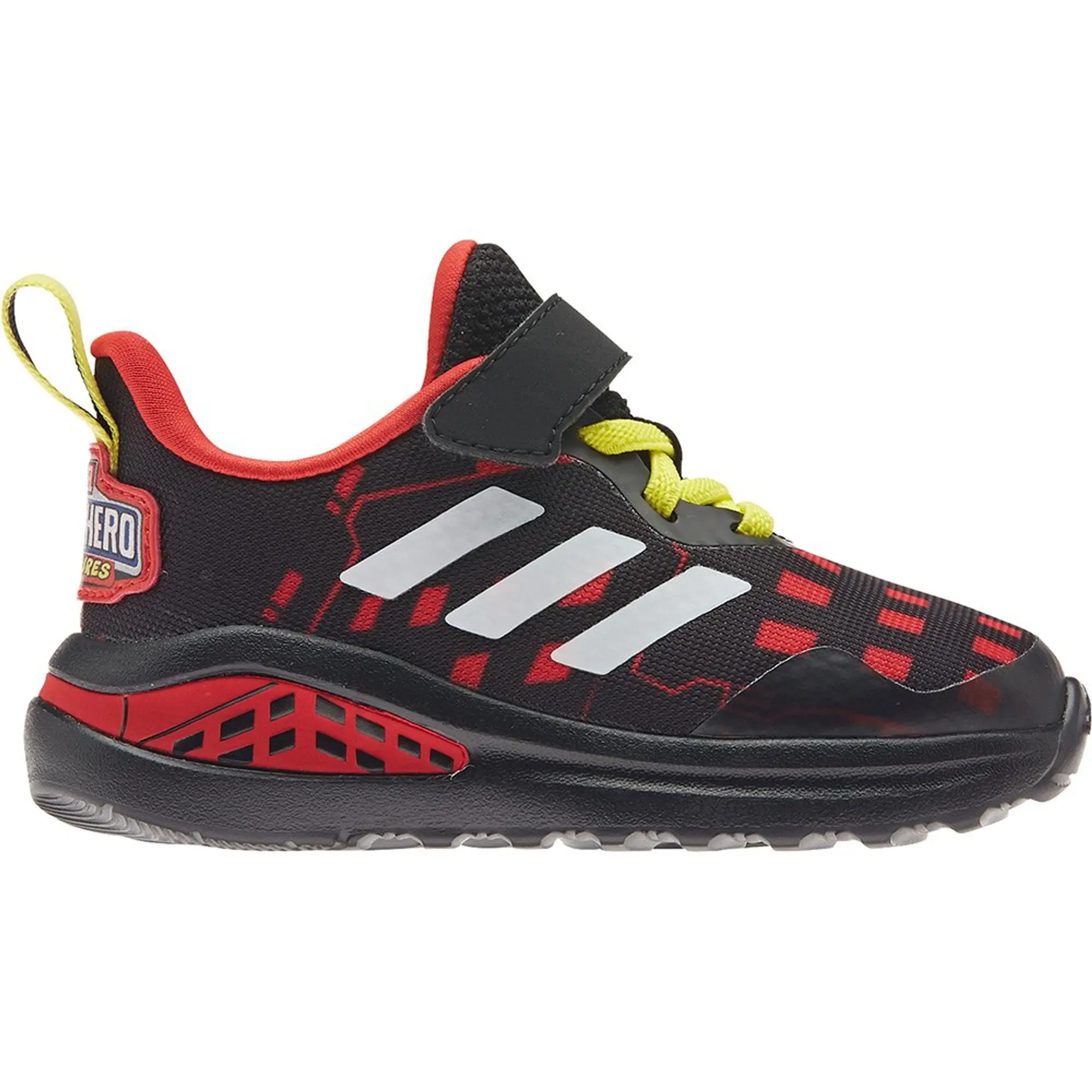 Adidas Fortarun Superhero Velcro Infant Trainers  - Black