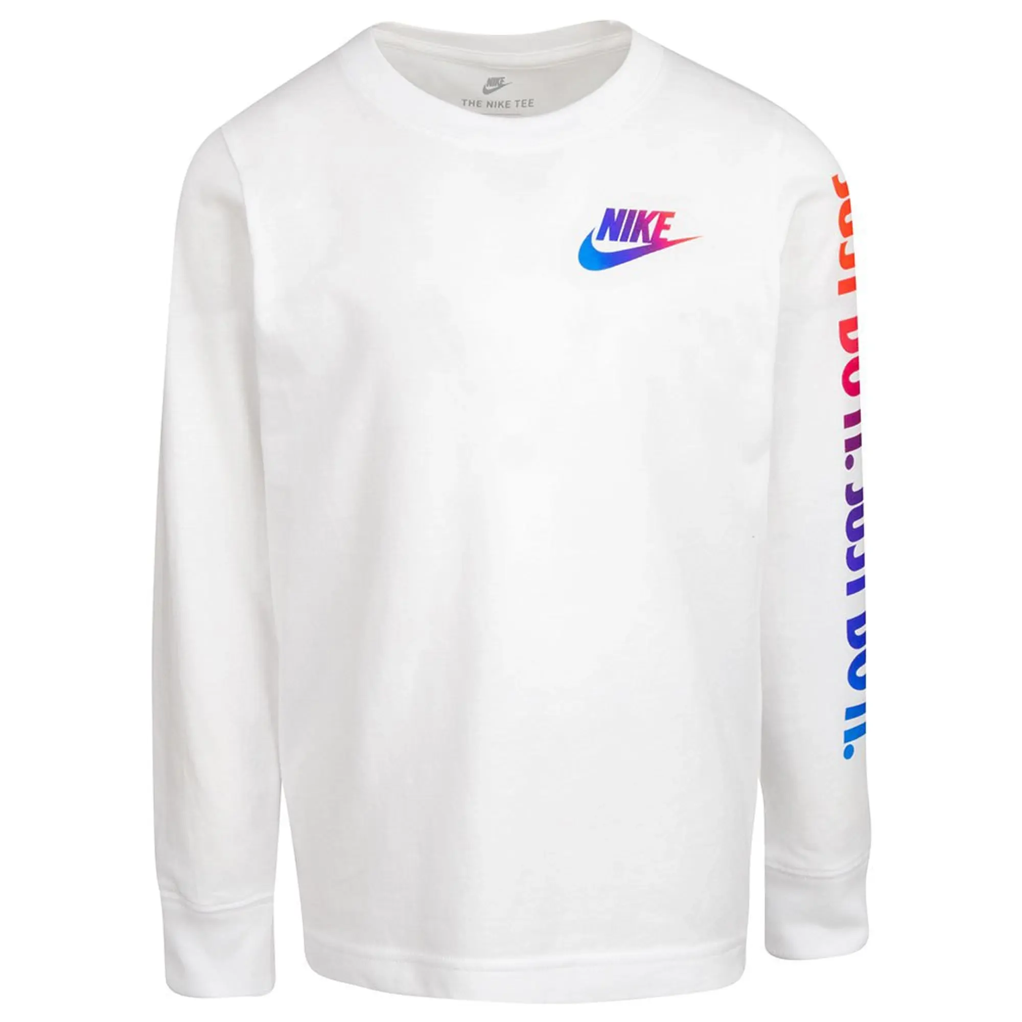 Nike Kids Just Do It Long Sleeve T-shirt  - White