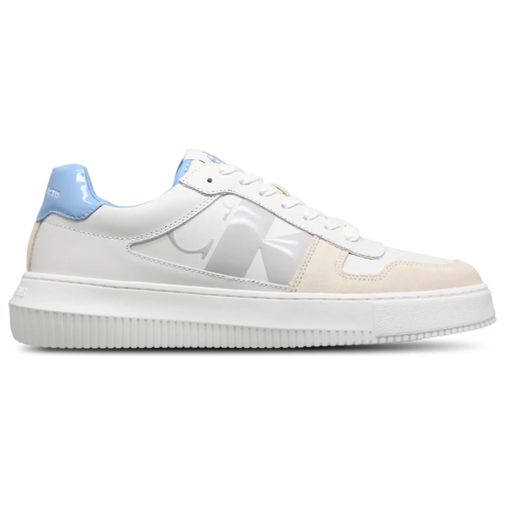 Calvin Klein Chunky Cupsole Mono Men Shoes - White