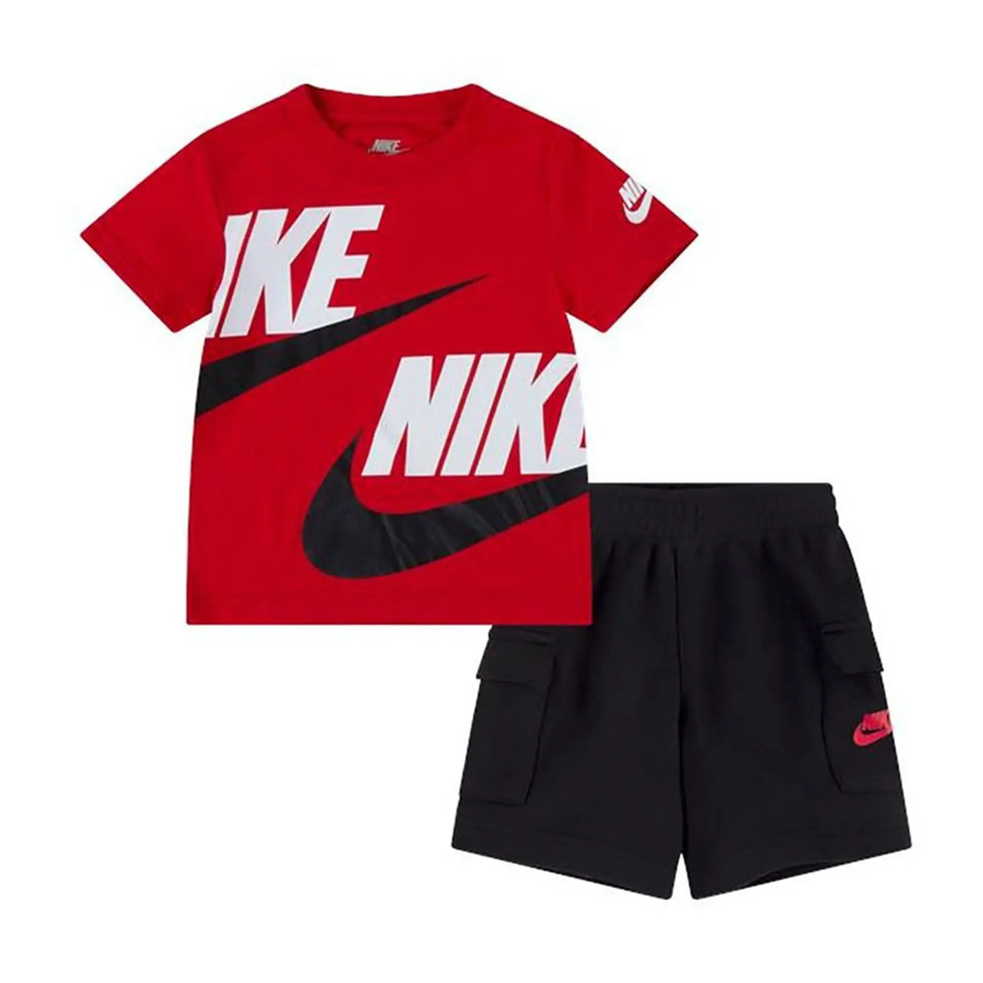 Nike Kids Hbr Cargo Fit Short Sleeve Set