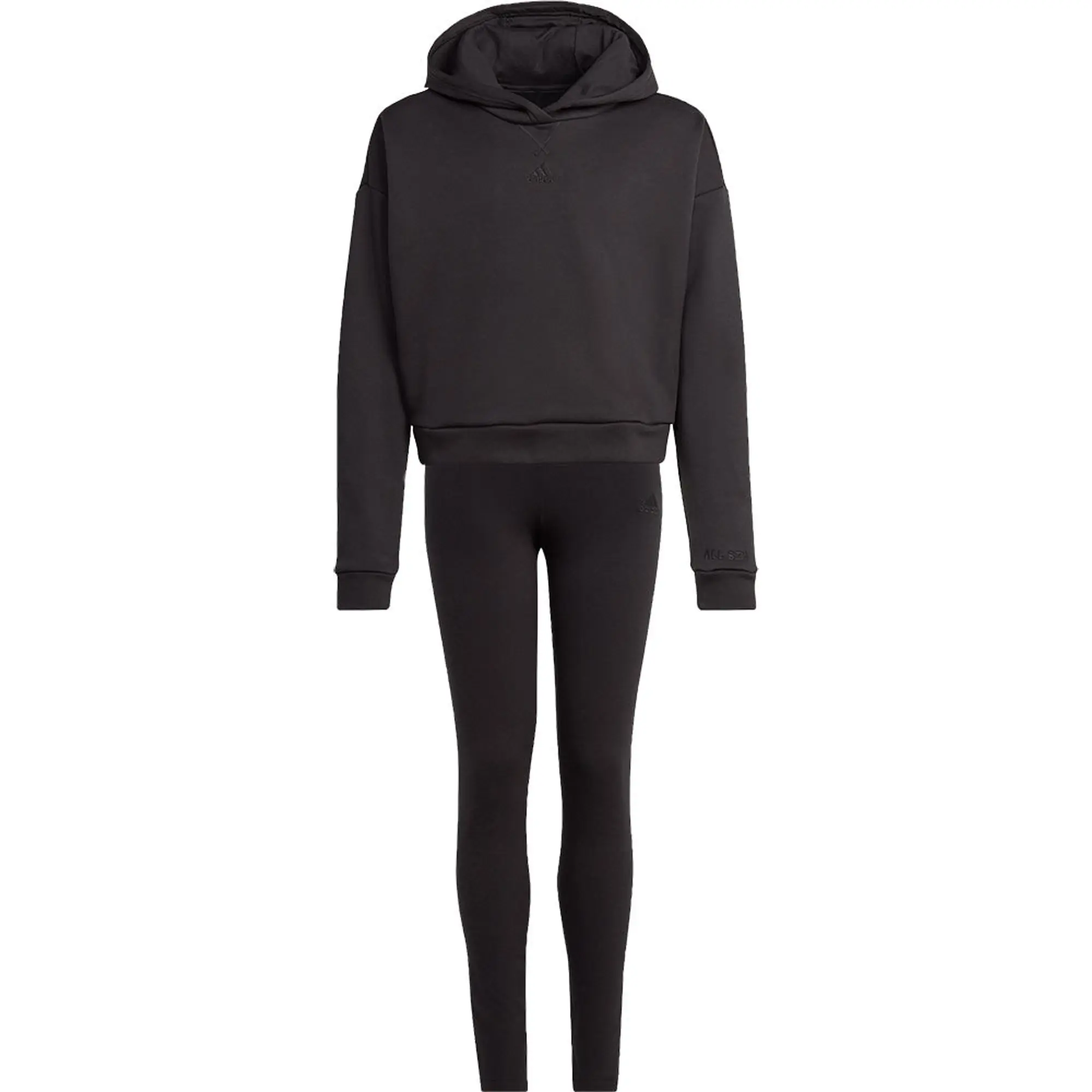 adidas OTH Fleece Tracksuit Junior Girls - Pink