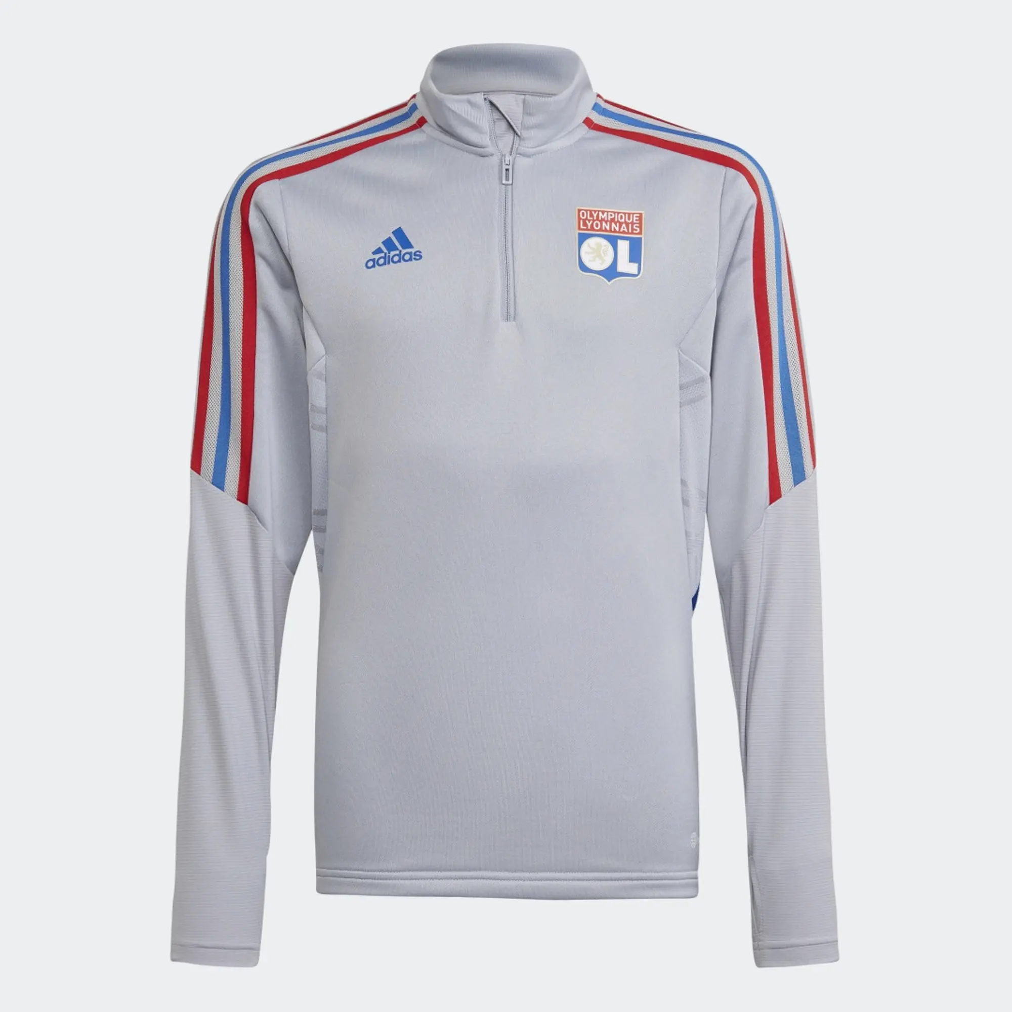 Adidas Olympique Lyon Training 22/23 Junior Jacket Training  - Grey