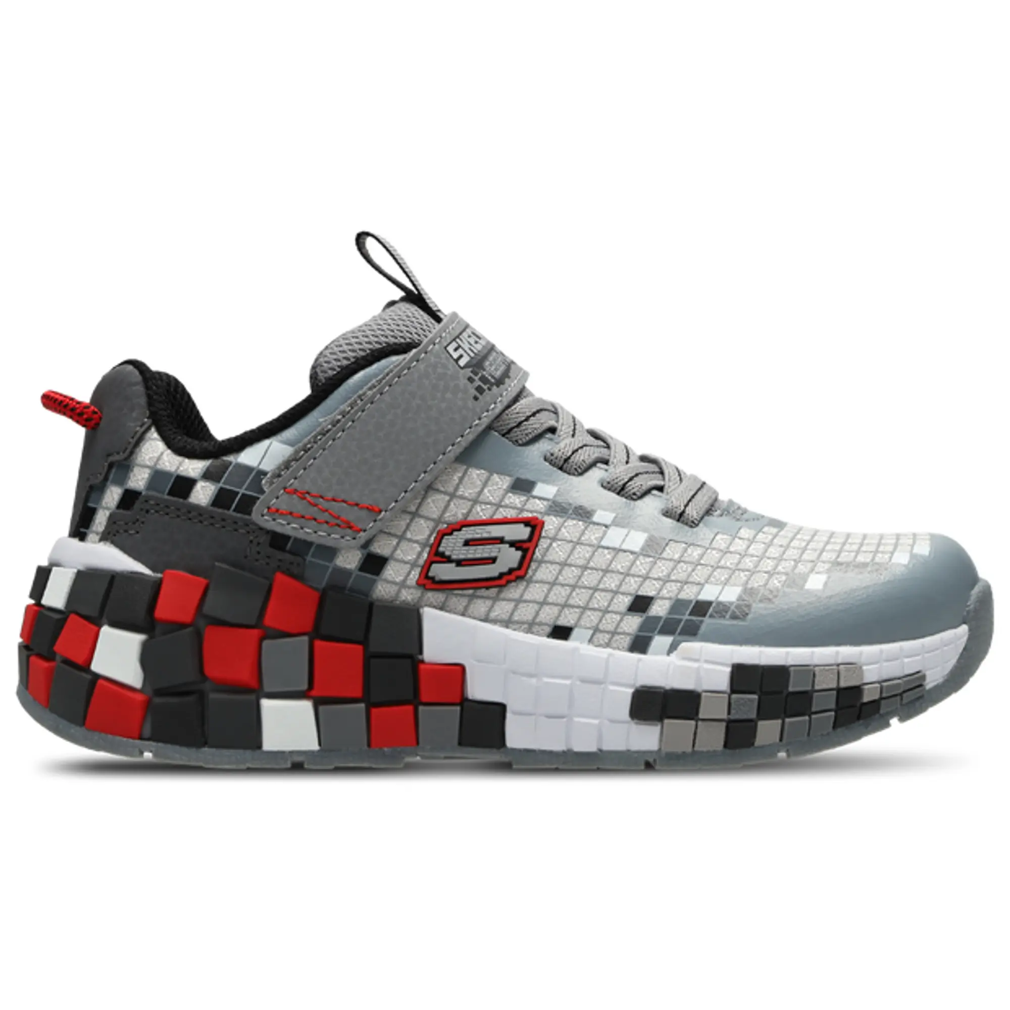 Skechers Boy's Mega-Craft 3.0 Sneaker in Black/Lime