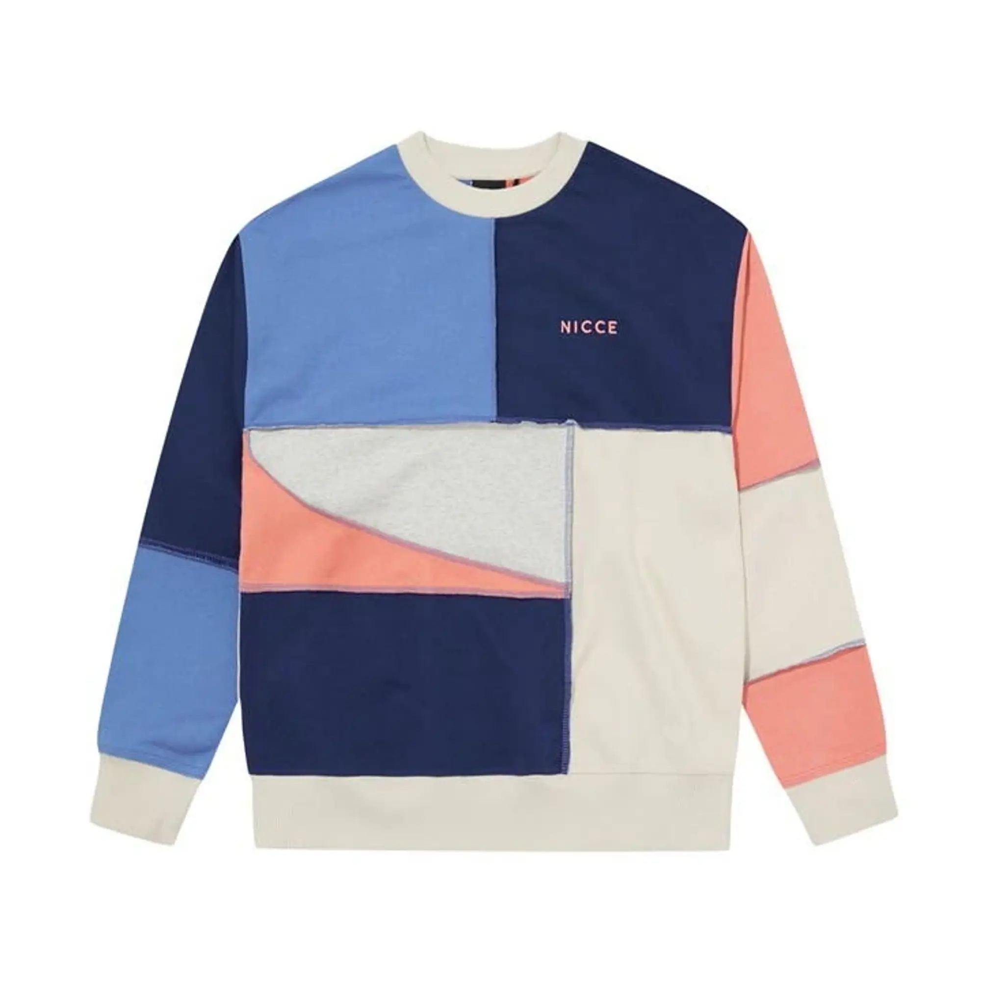 Nicce Breton Sweat - Blue/ Multi