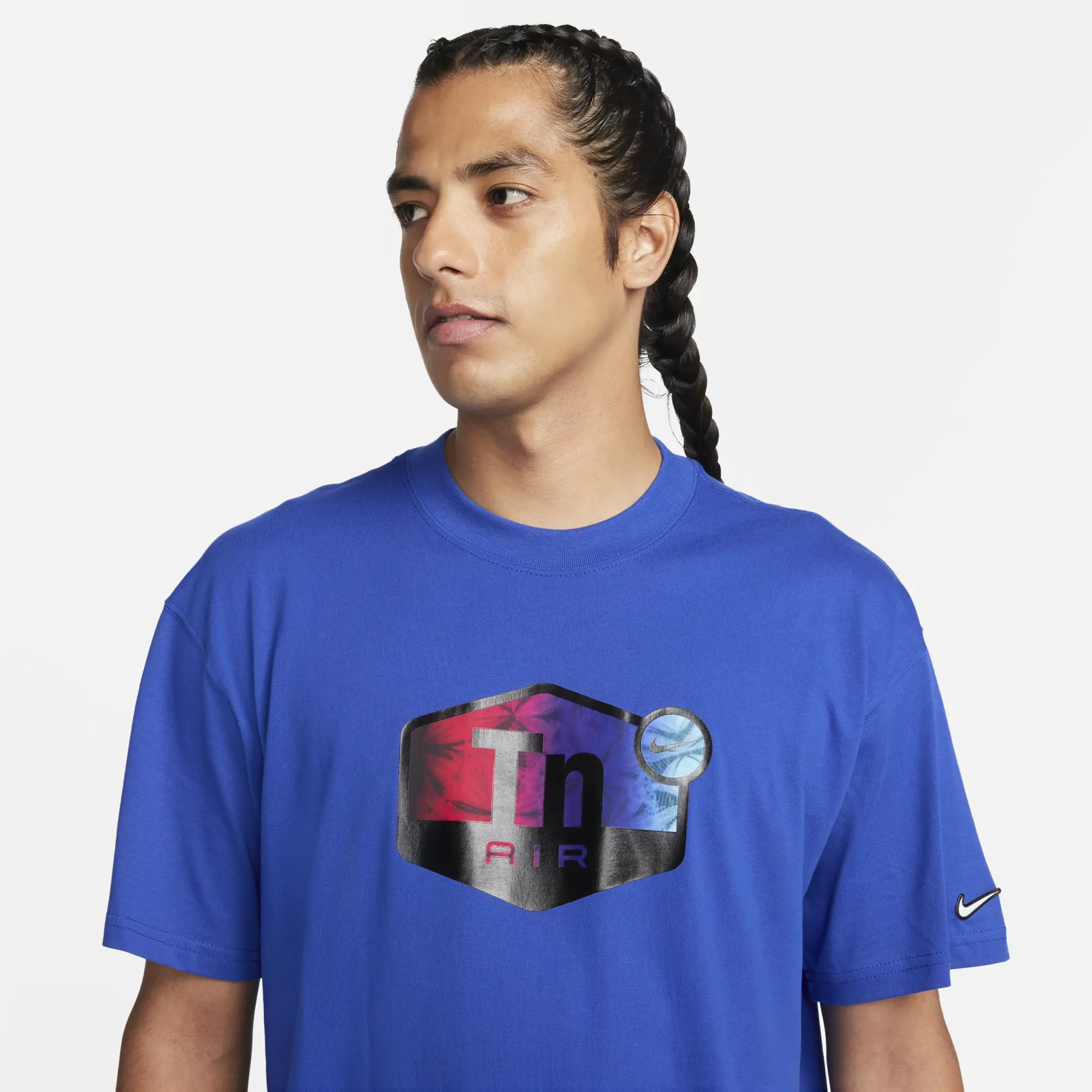Nike Tuned Men T-Shirts - Blue