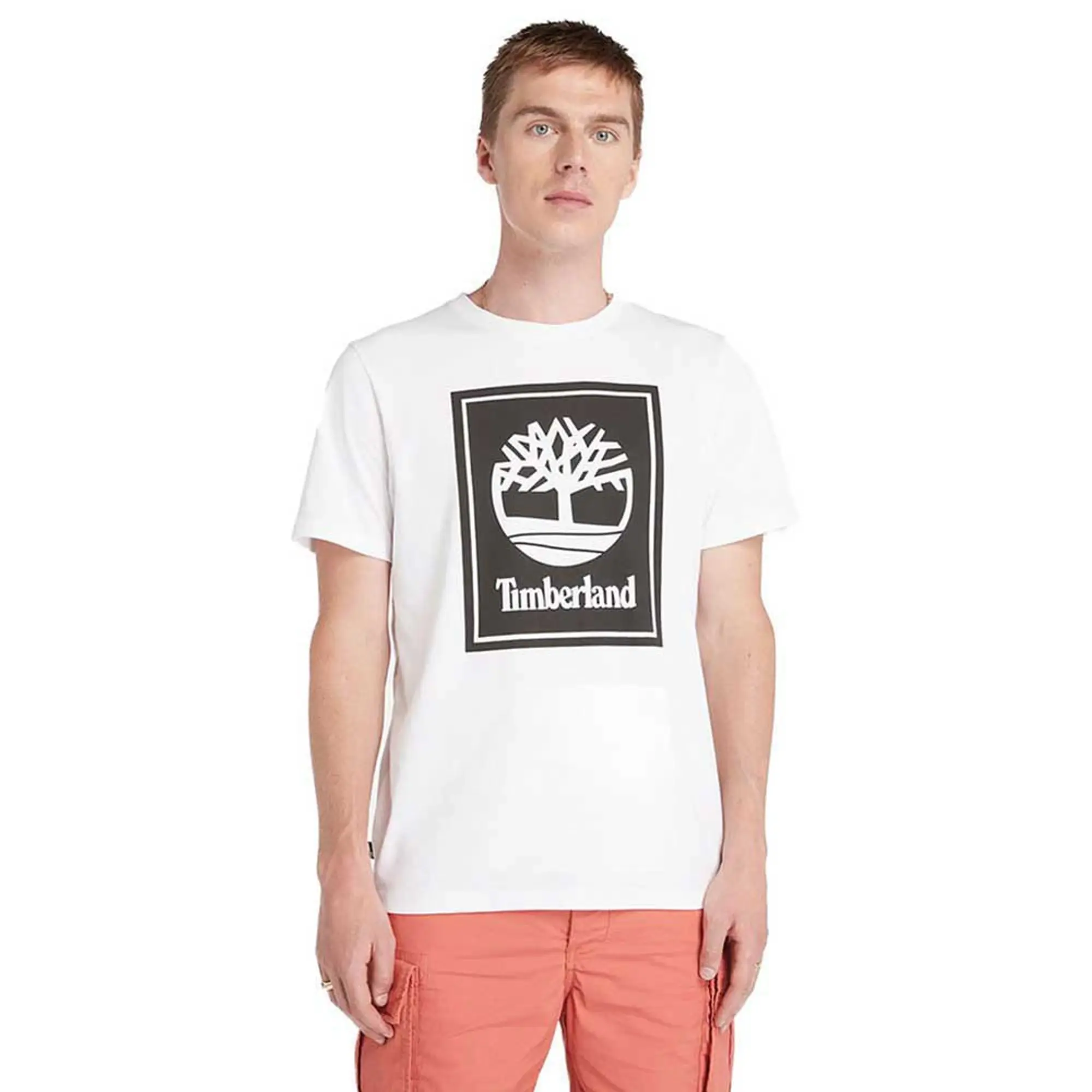 Timberland Stack Logo Short Sleeve T-shirt