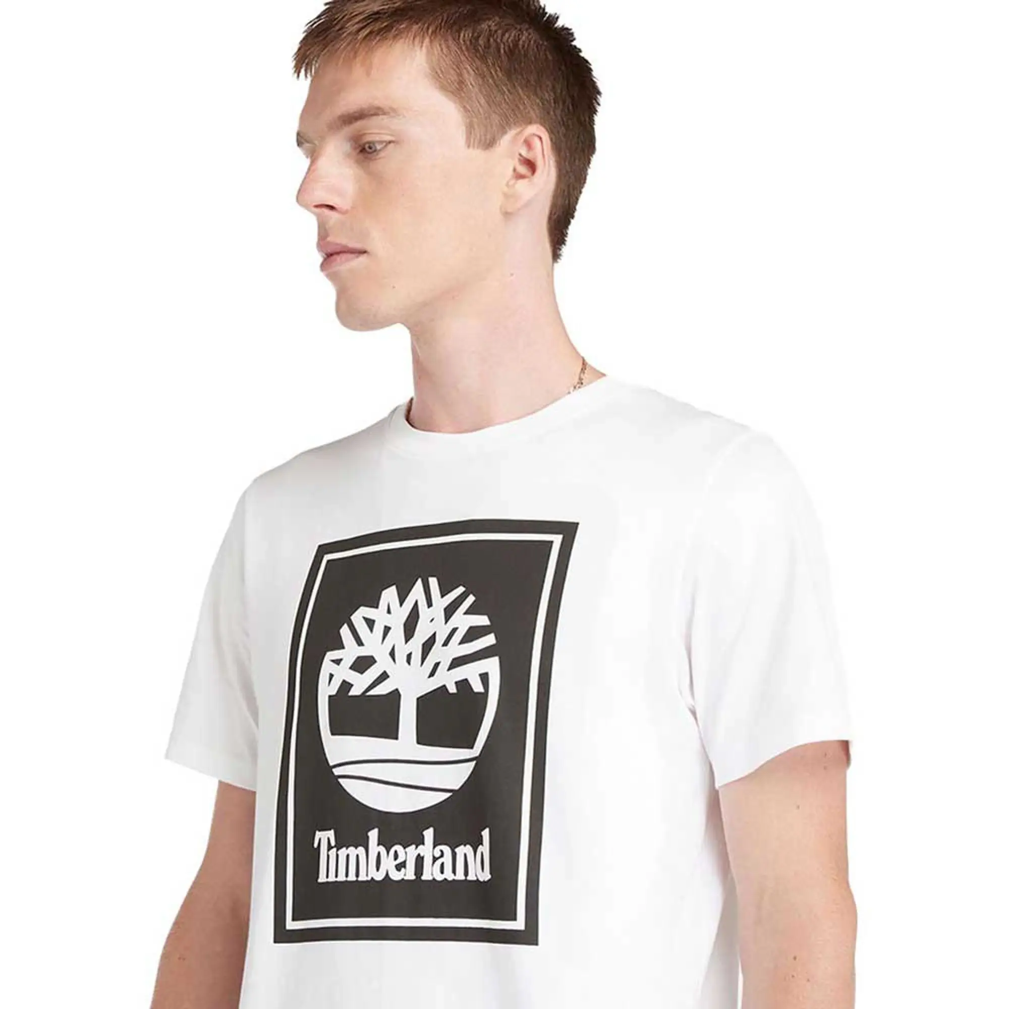Timberland Stack Logo Short Sleeve T-shirt